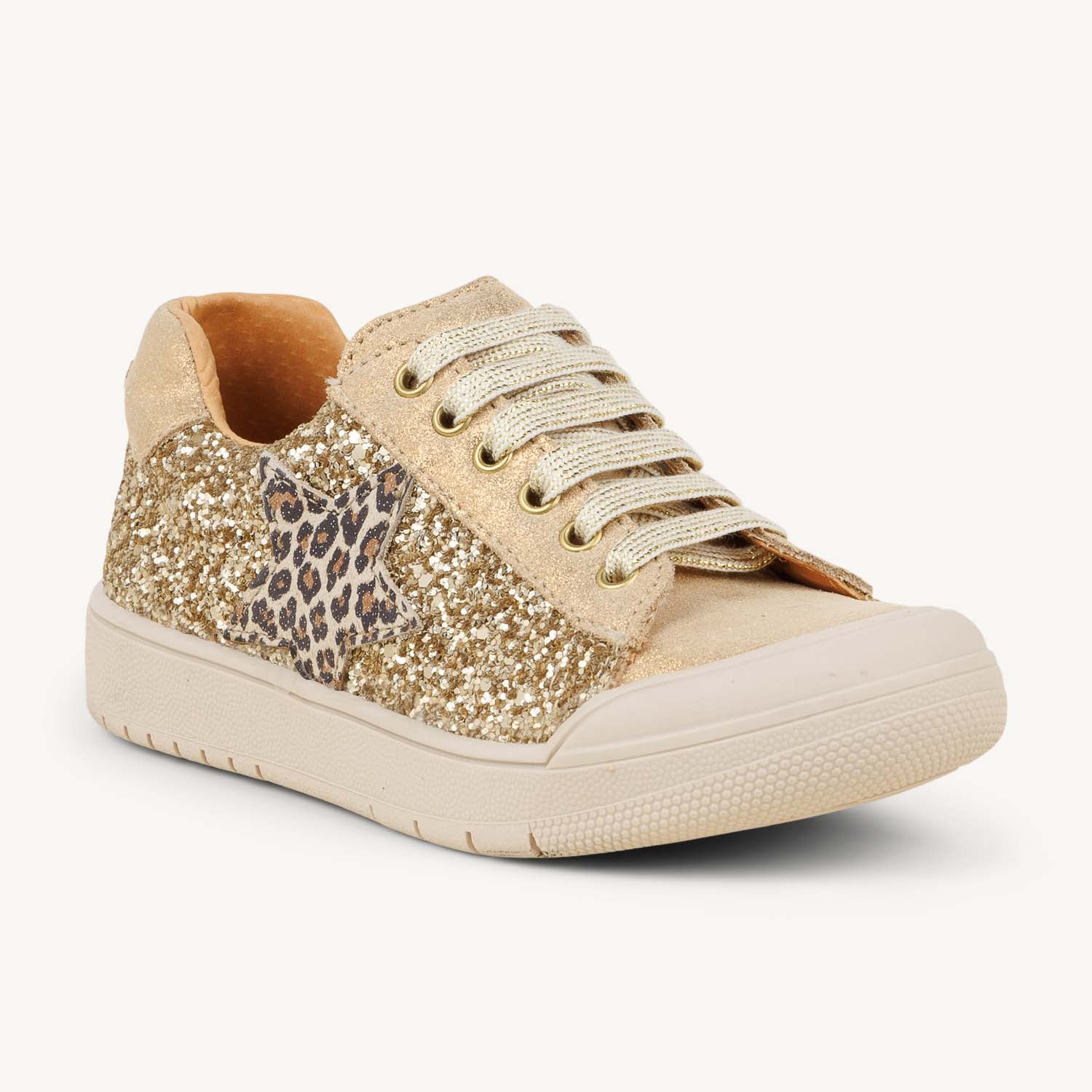 Baskets Enfant BOPY SABA Or/Bronze