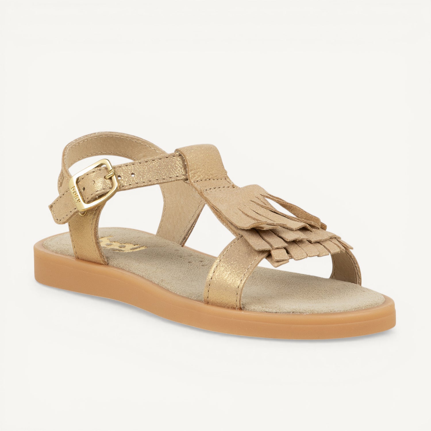 Sandales Enfant BOPY ETAMINE Or/Bronze