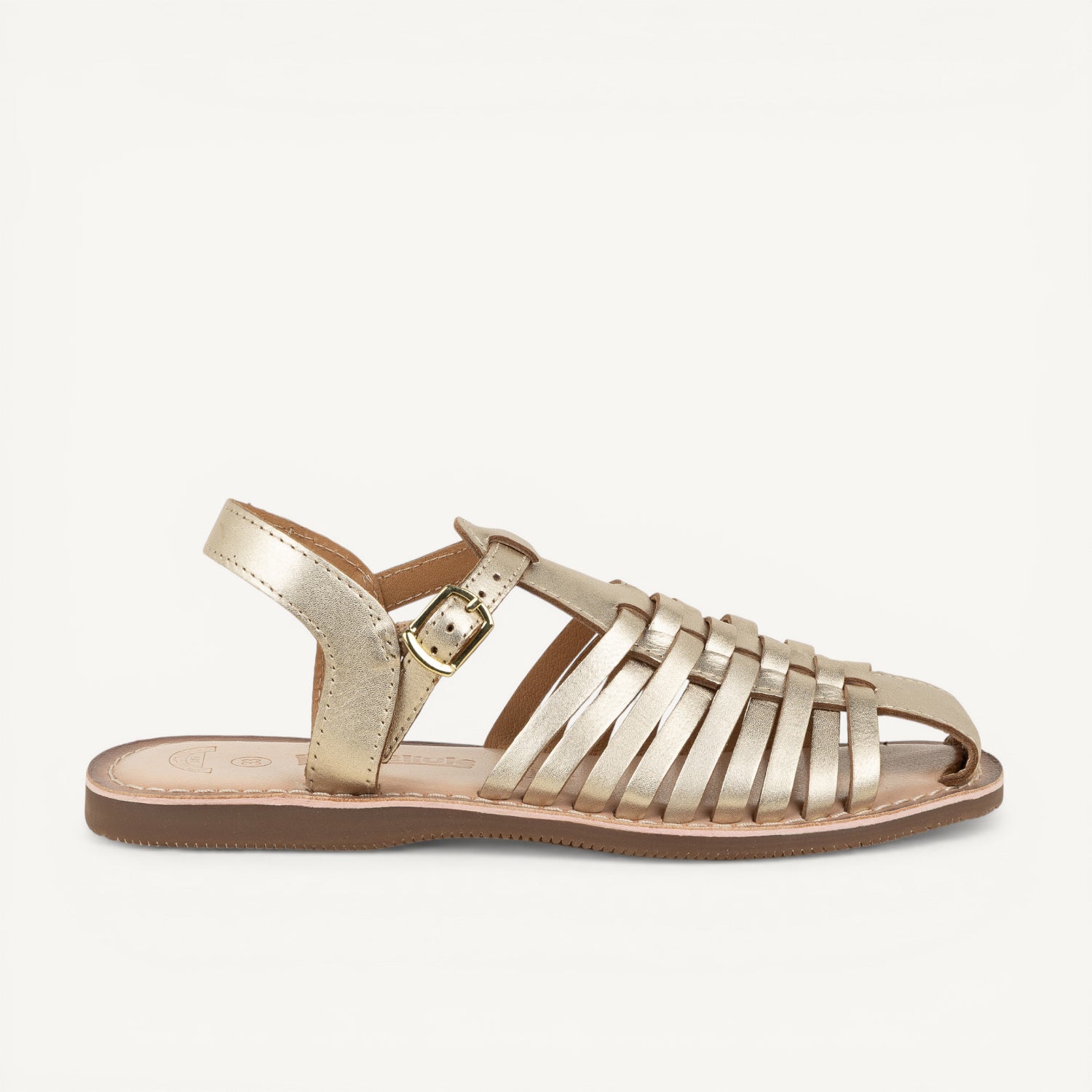 Sandales Enfant BOPY FONDETTE Or/Bronze