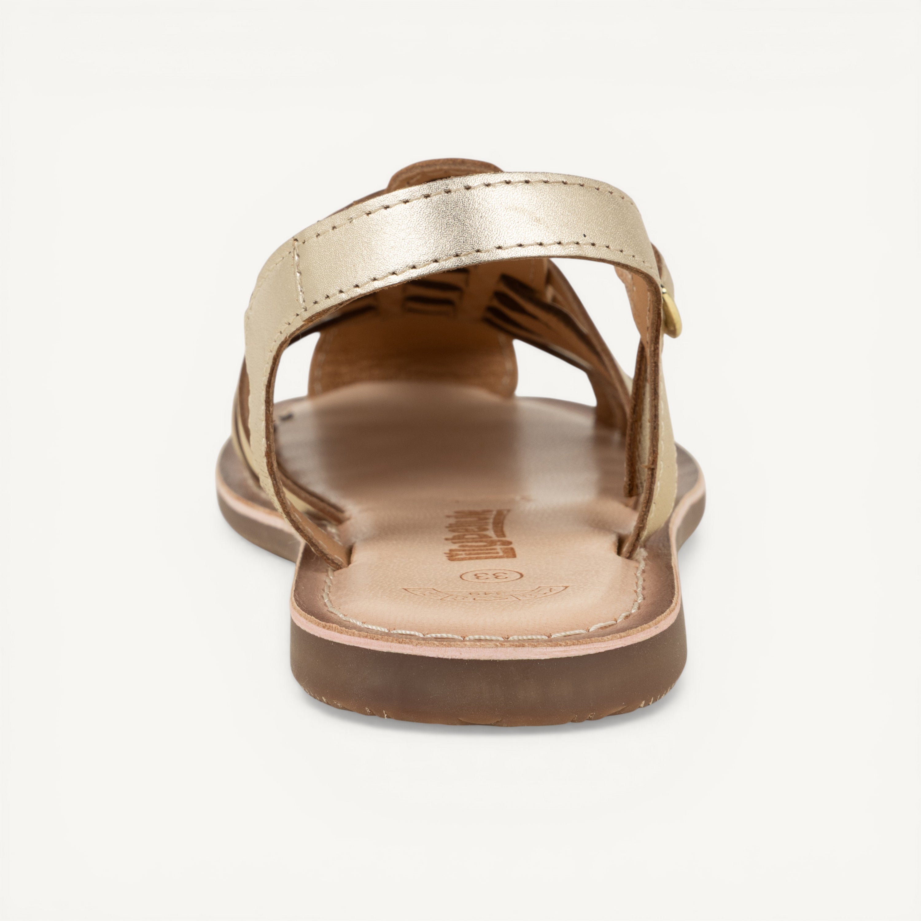 Sandales Enfant BOPY FONDETTE Or/Bronze