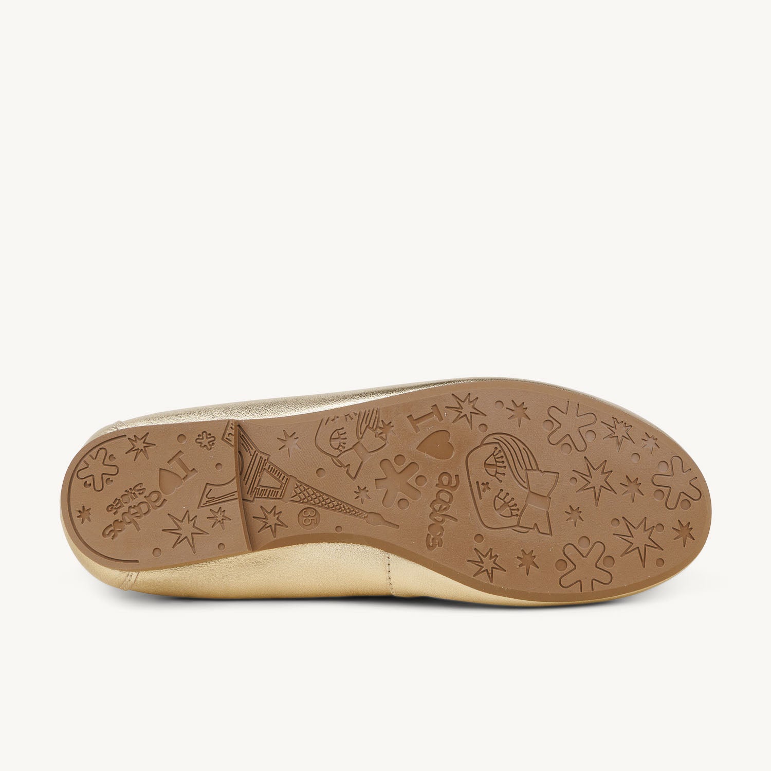 Ballerines et babies Enfant ACEBO'S BELY Or/Bronze