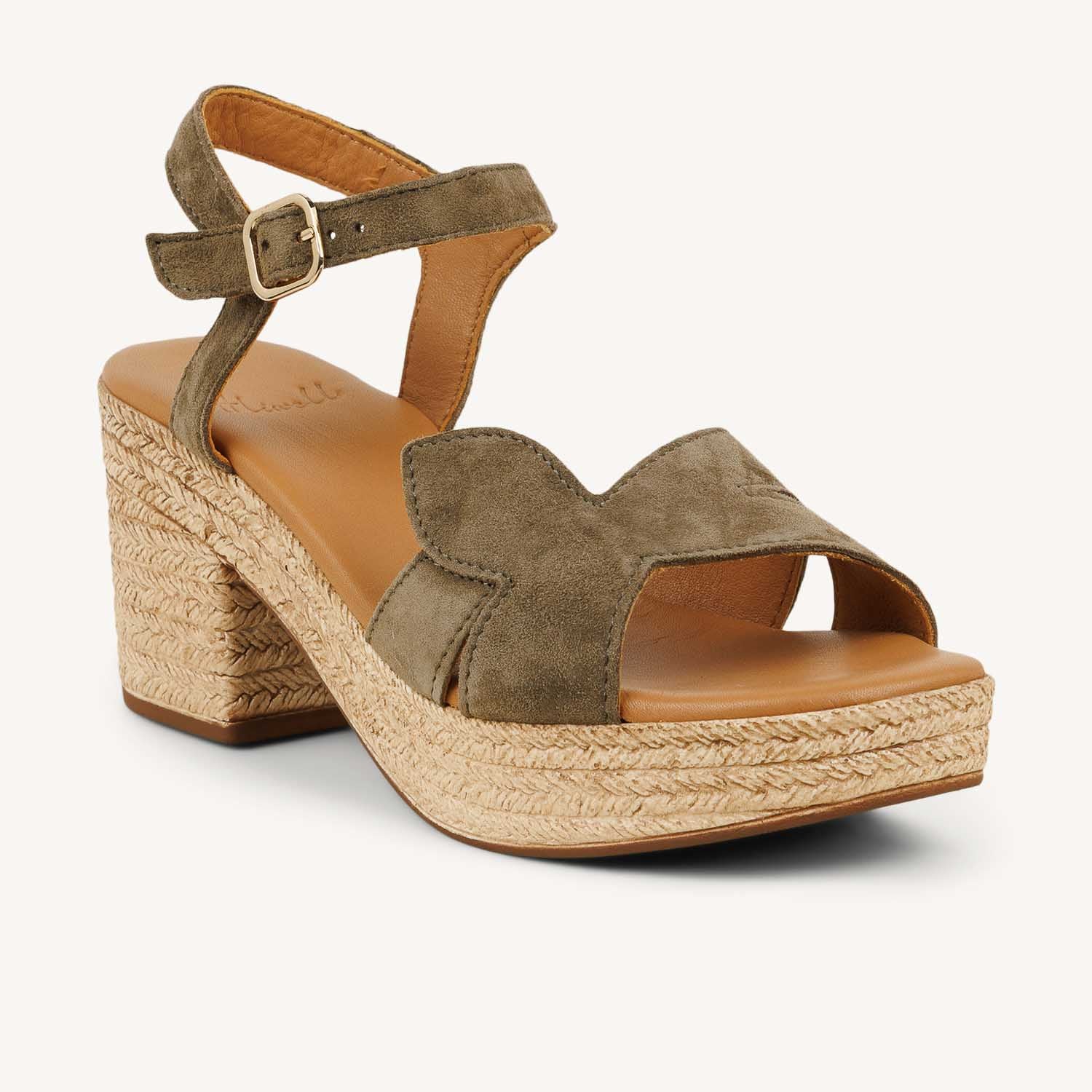 Sandales Femme ALIWELL TANGRAM Kaki