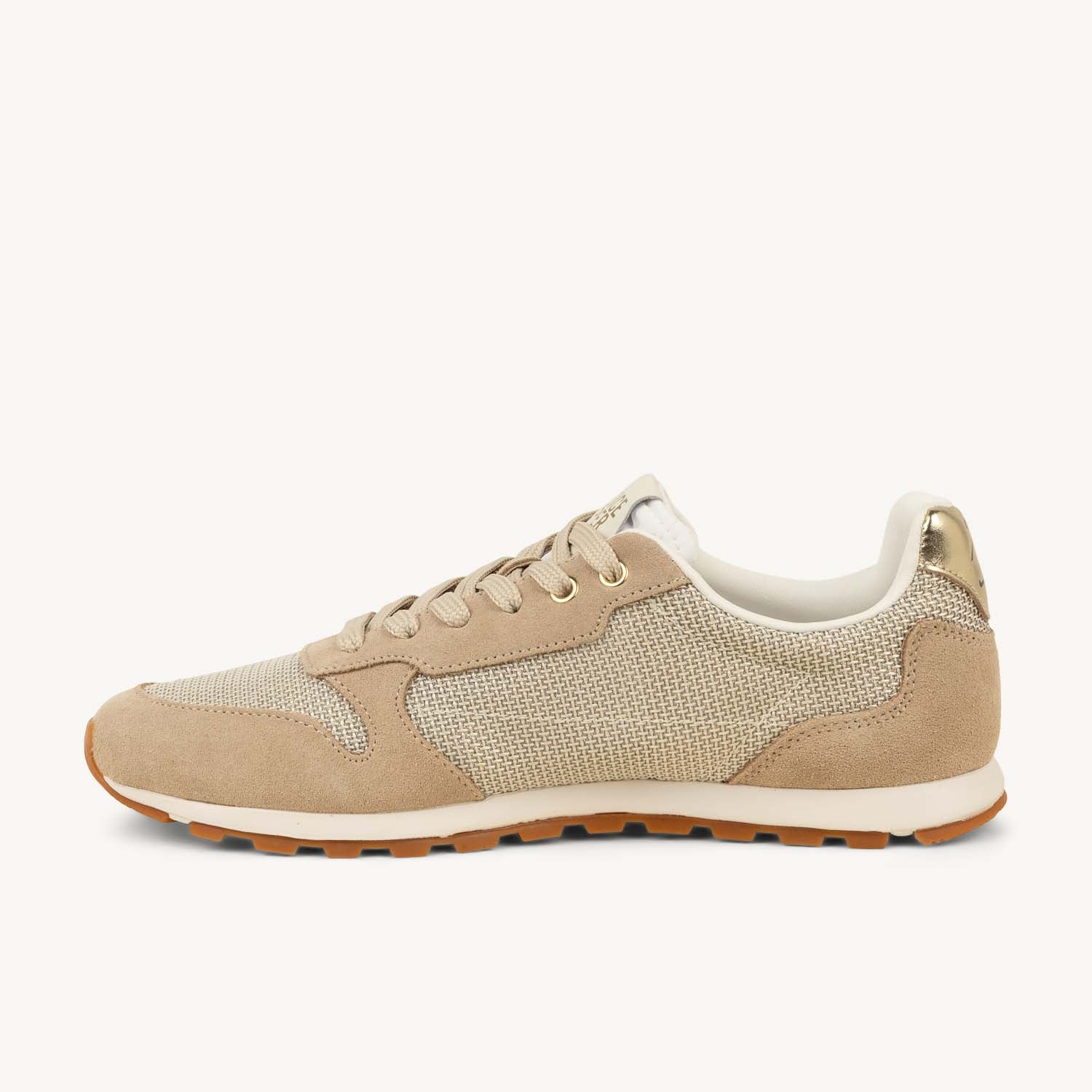 Baskets Femme CANDICE COOPER PLUME Beige