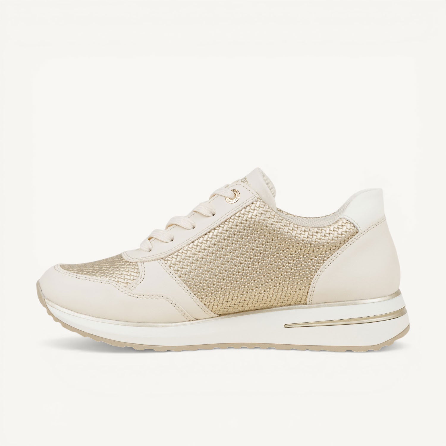 Baskets Femme REMONTE D1G08 - REBBA Or/Bronze