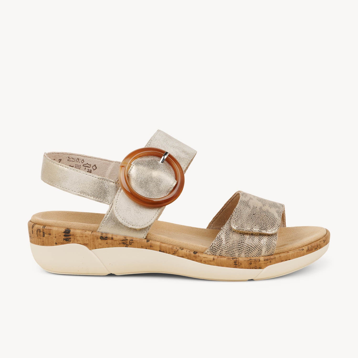 Sandales Femme REMONTE R6853 - RETRA Or/Bronze