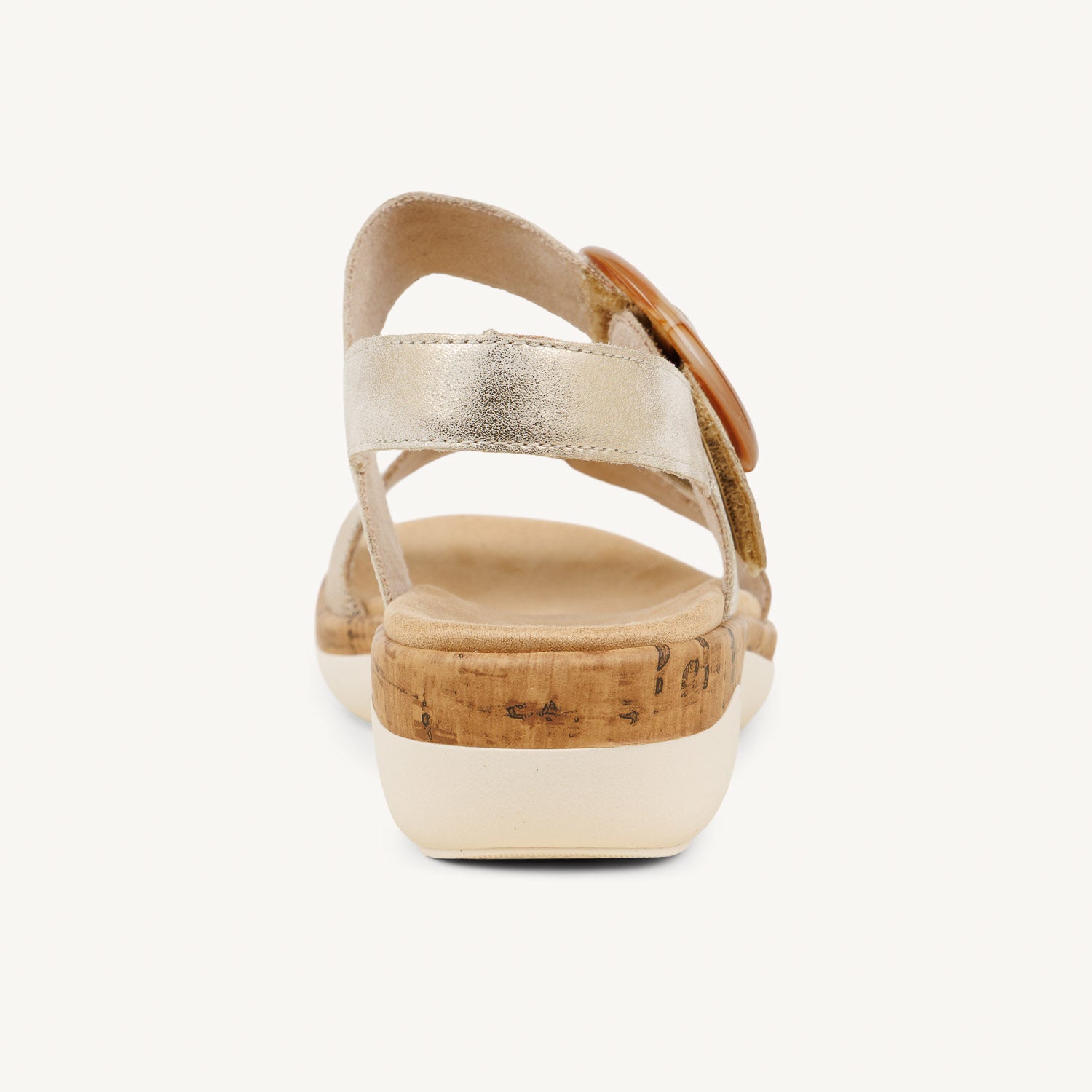 Sandales Femme REMONTE R6853 - RETRA Or/Bronze