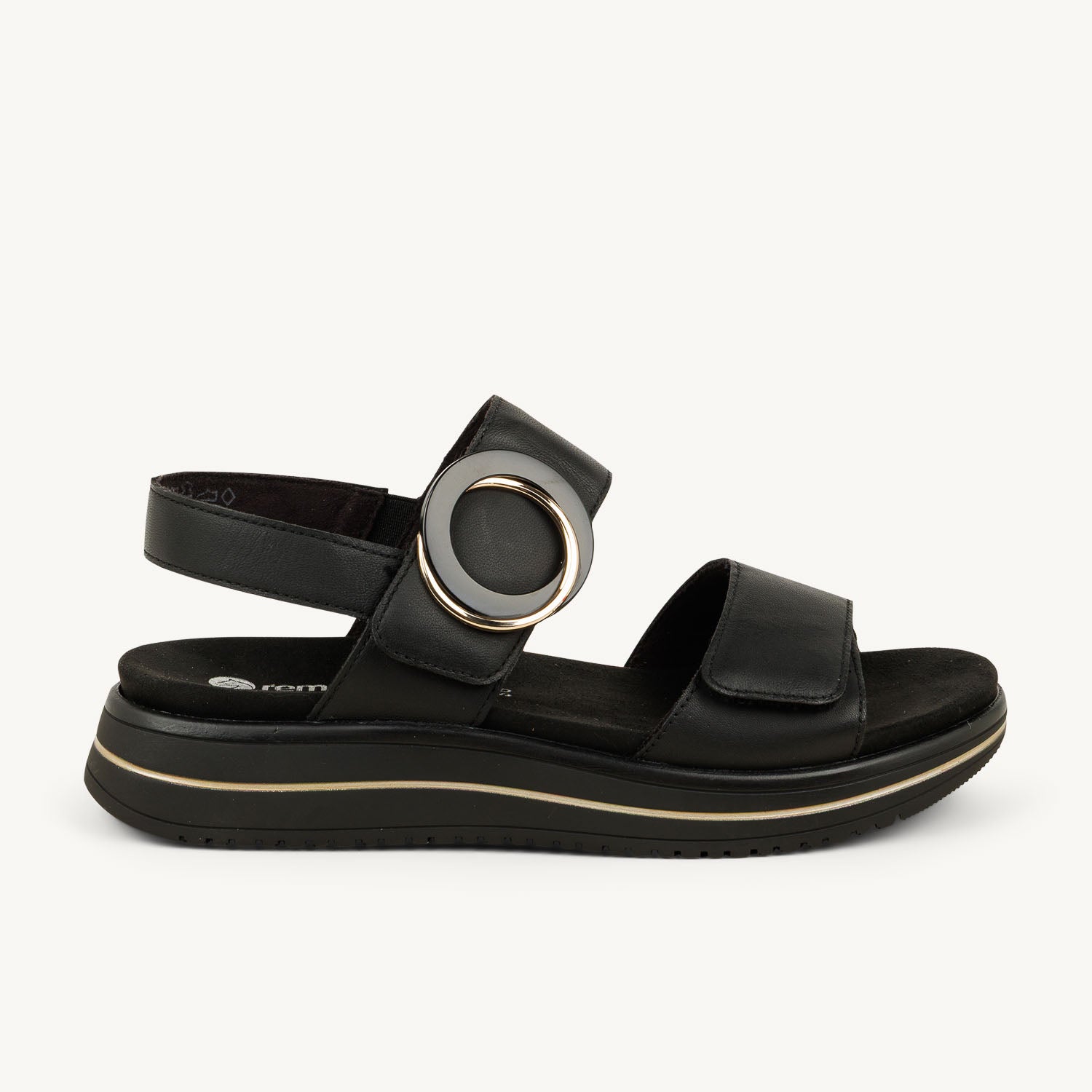 Sandales Femme REMONTE D1J63 - RETAGO Noir