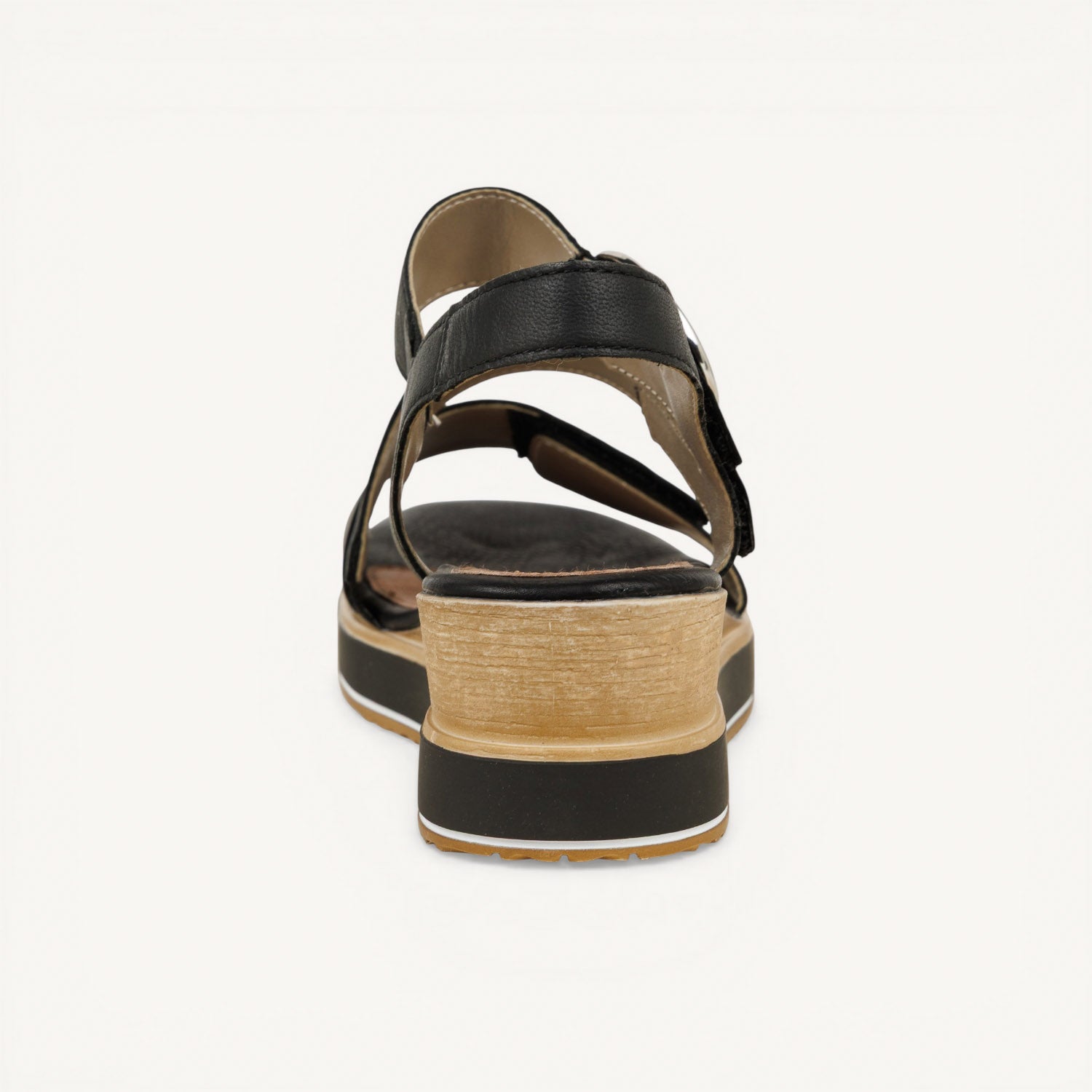 Sandales Femme REMONTE D6466 - RETIKO Noir