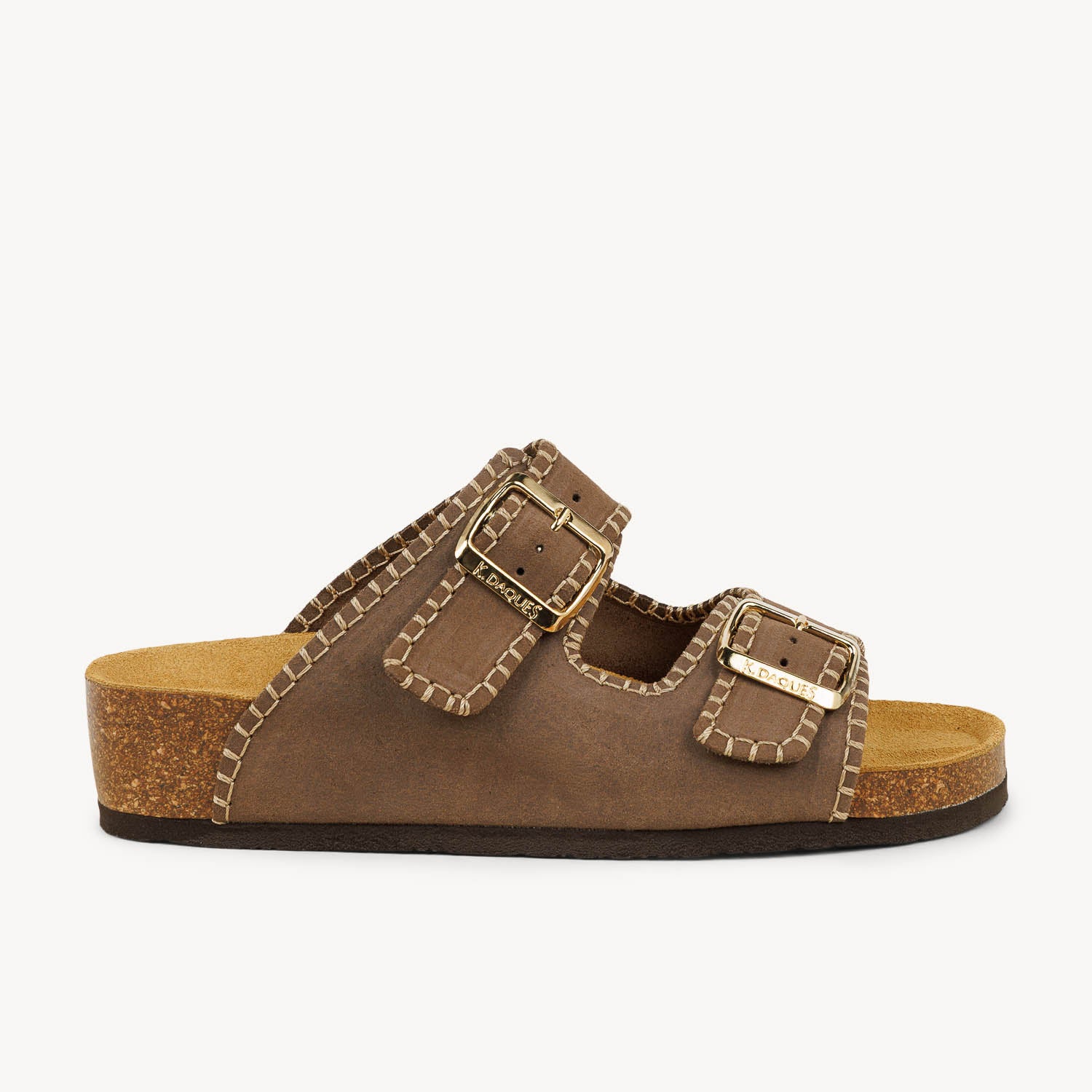 Mules Femme K.DAQUES GRIMA Marron