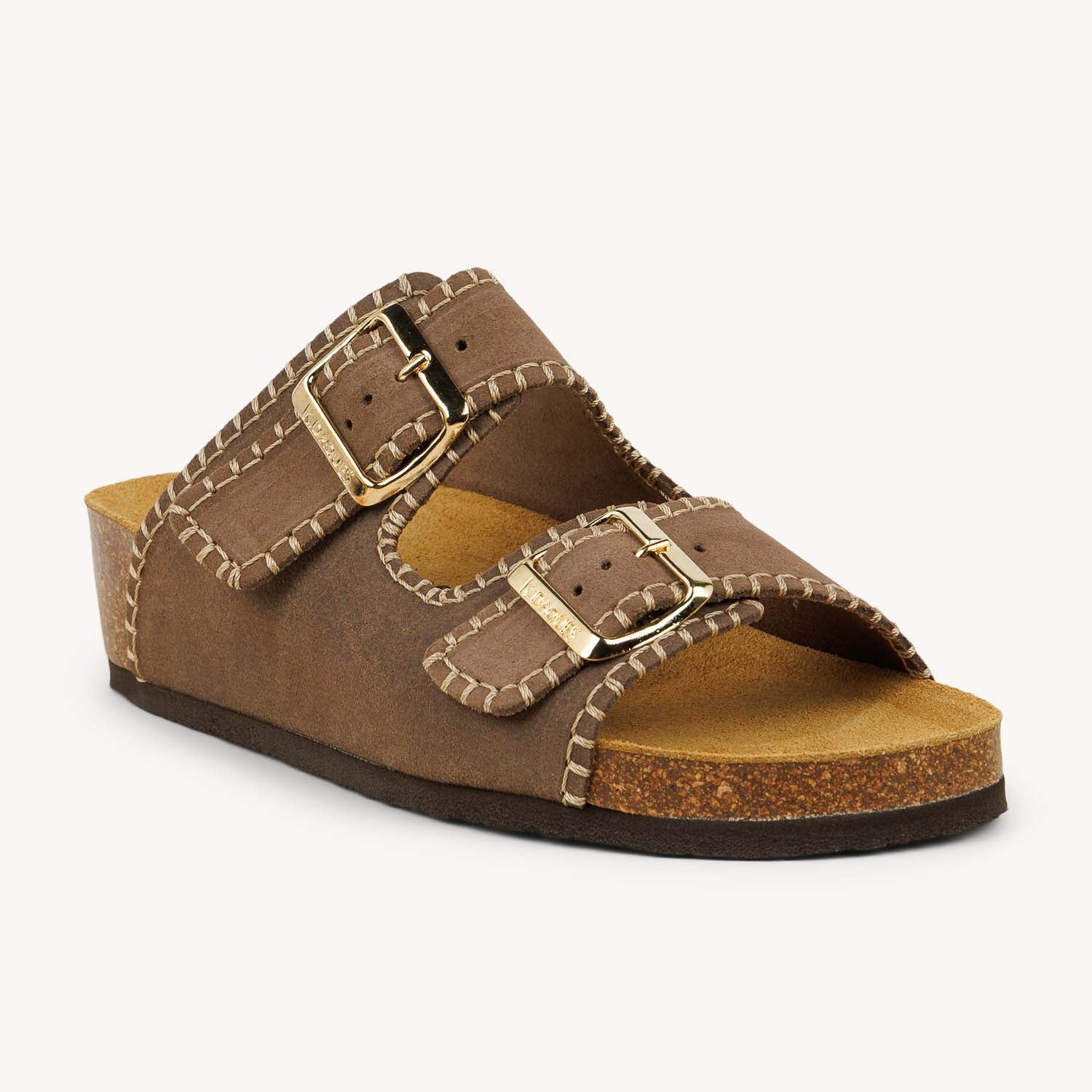 Mules Femme K.DAQUES GRIMA Marron