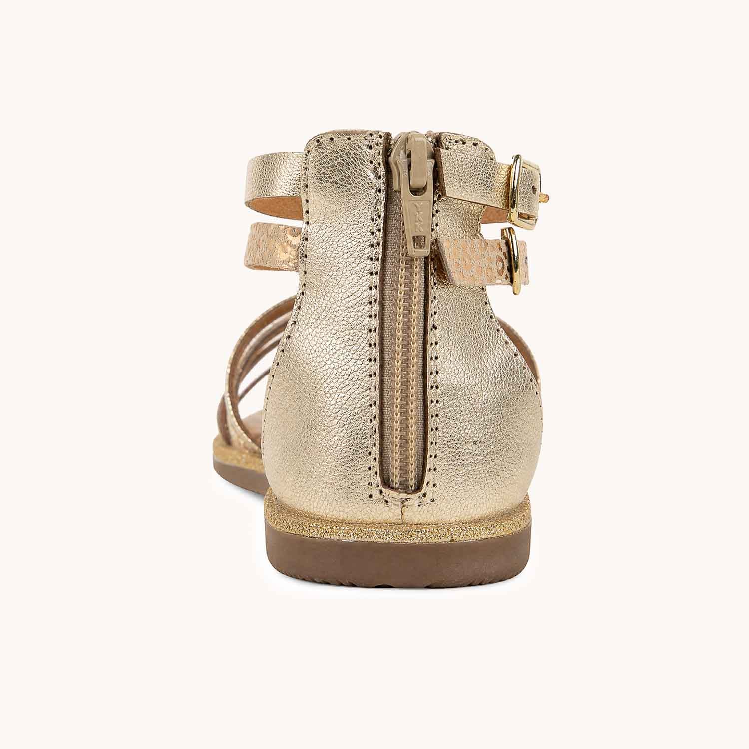 Sandales Enfant LES TROPEZIENNES INIAME Or/Bronze