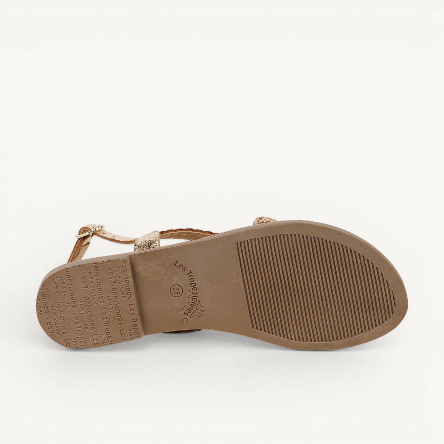 Sandales Femme LES TROPEZIENNES DIAMS Or/Bronze