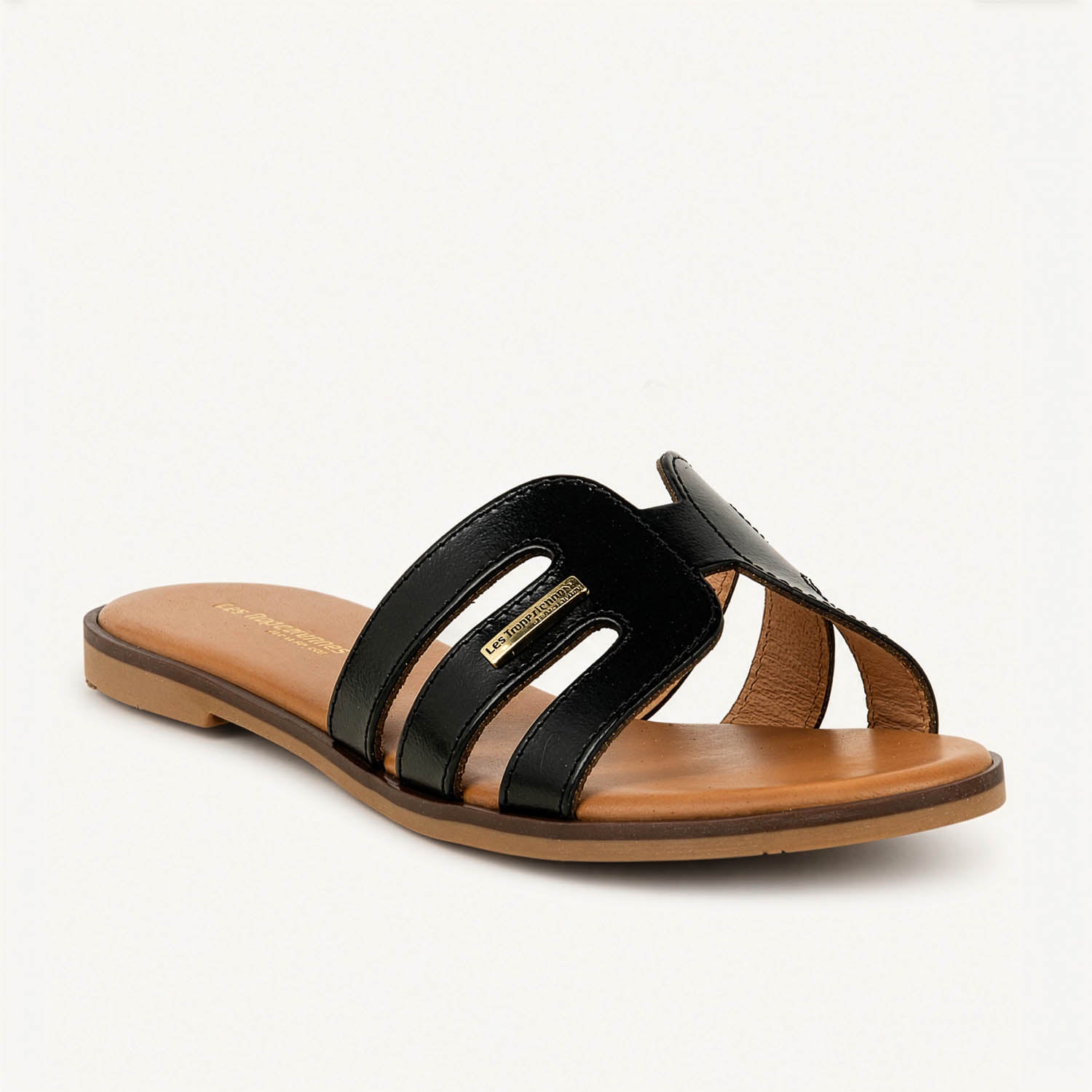 Mules Femme LES TROPEZIENNES HAMIGOS Noir
