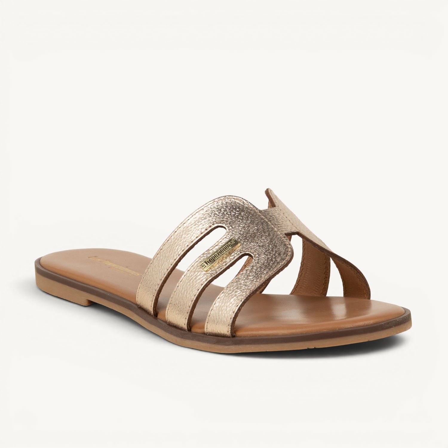 Mules Femme LES TROPEZIENNES HAMIGOS Or/Bronze