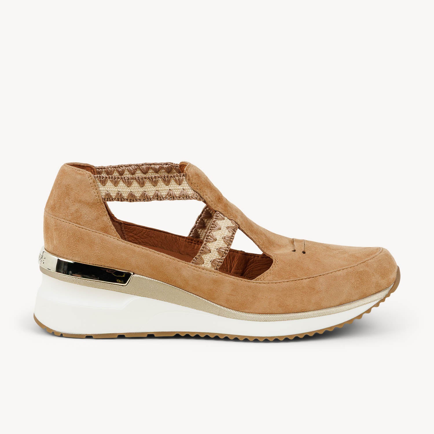 Baskets Femme MAM'ZELLE VISU Beige