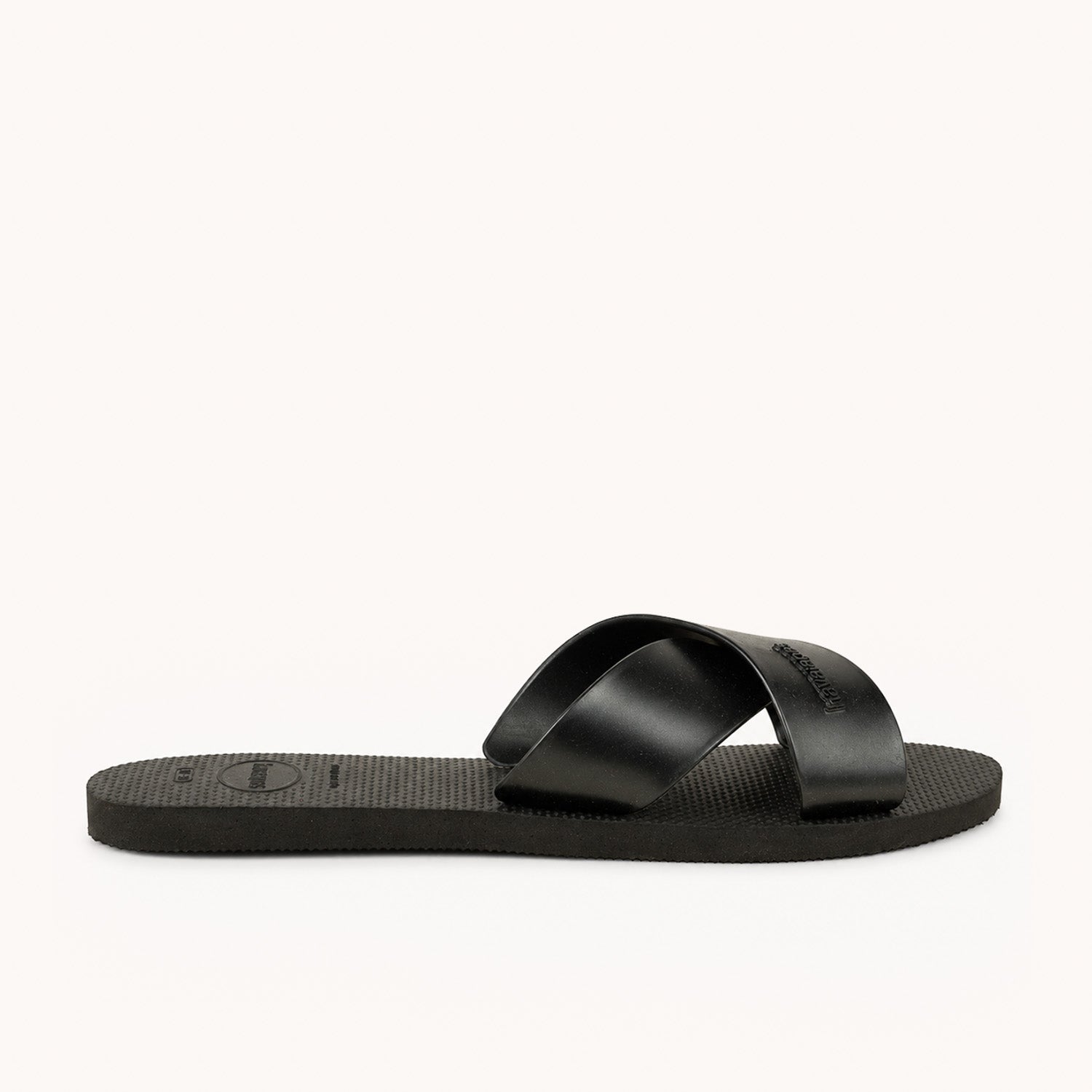 Mules Femme HAVAIANAS AQUA METALIC Noir