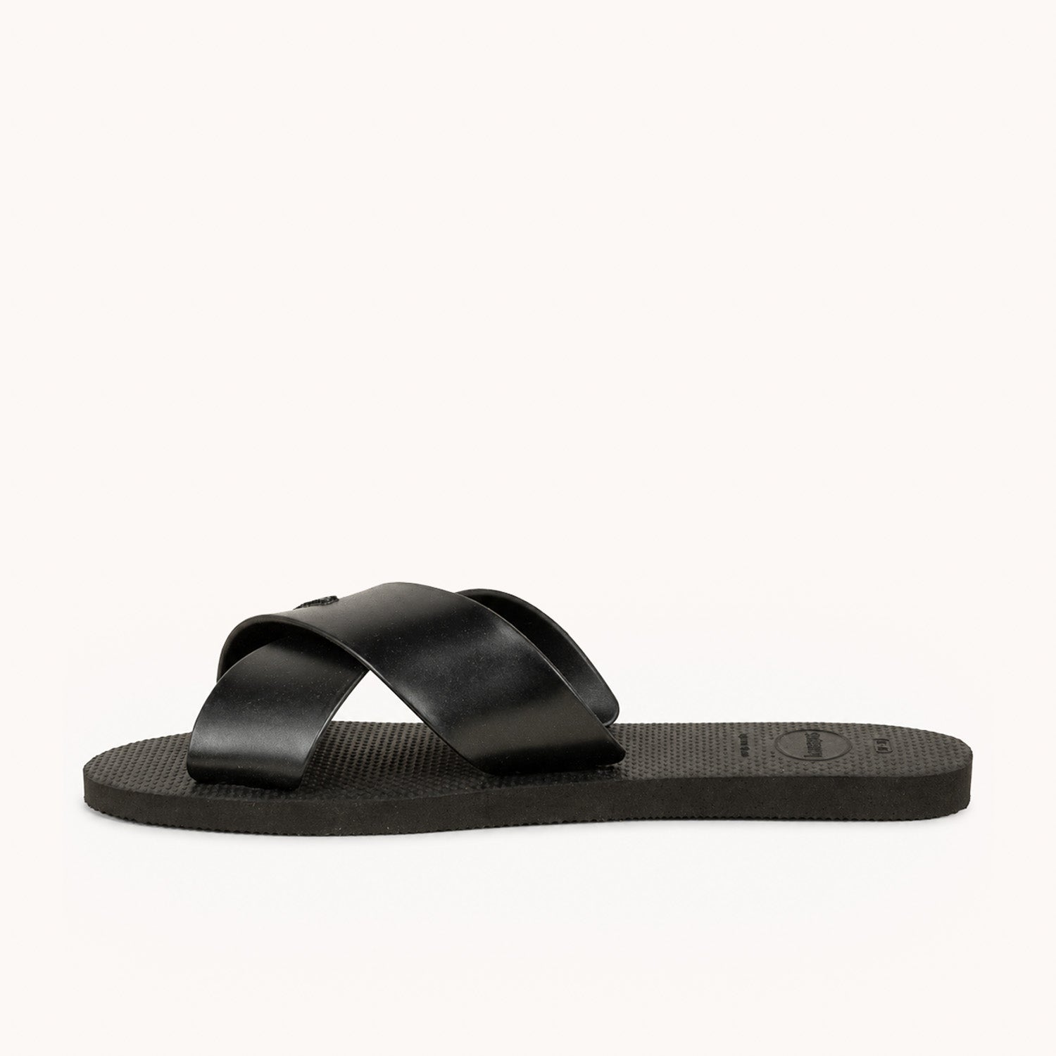 Mules Femme HAVAIANAS AQUA METALIC Noir