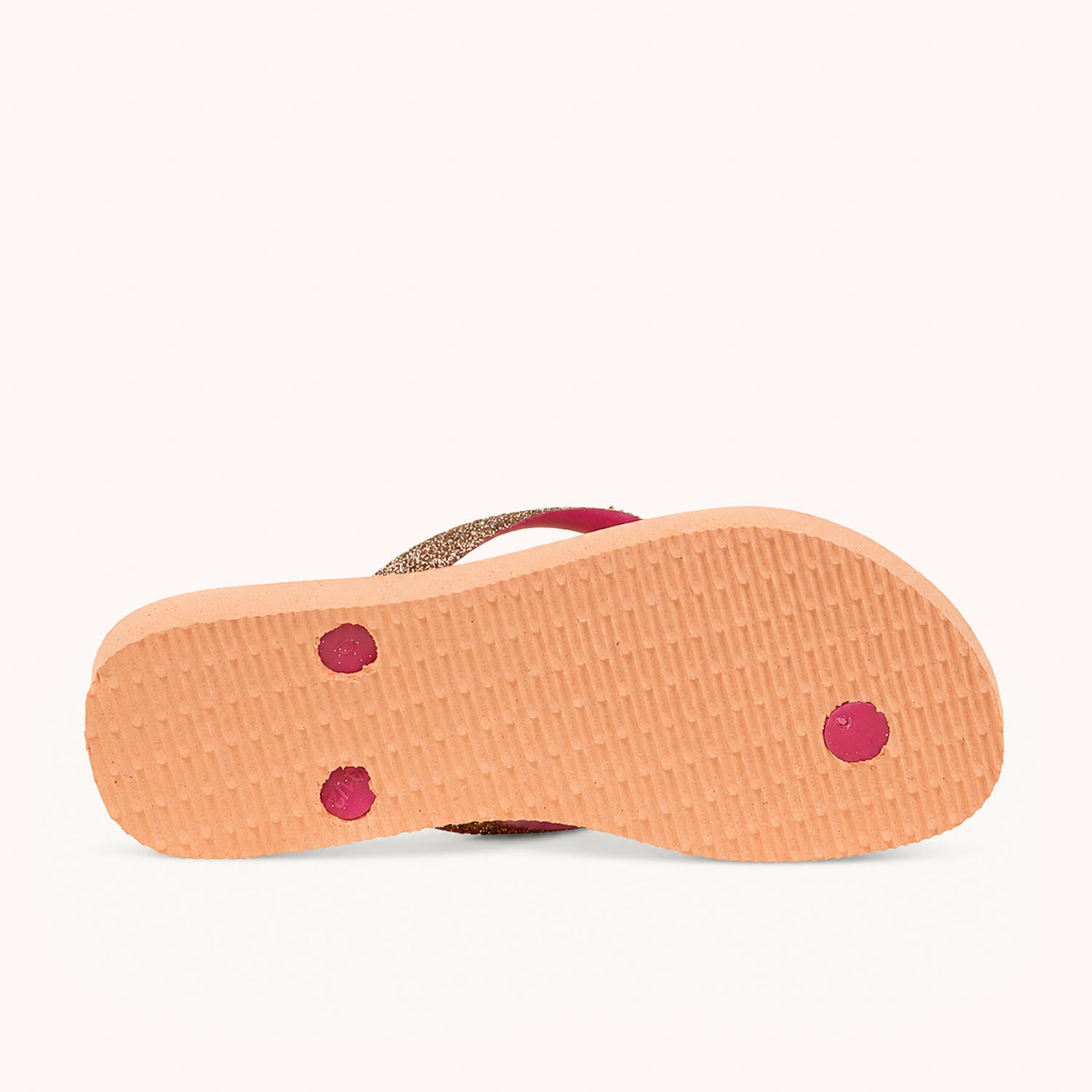 Tongs et Crocs Enfant HAVAIANAS SLIM GLITTER Rose