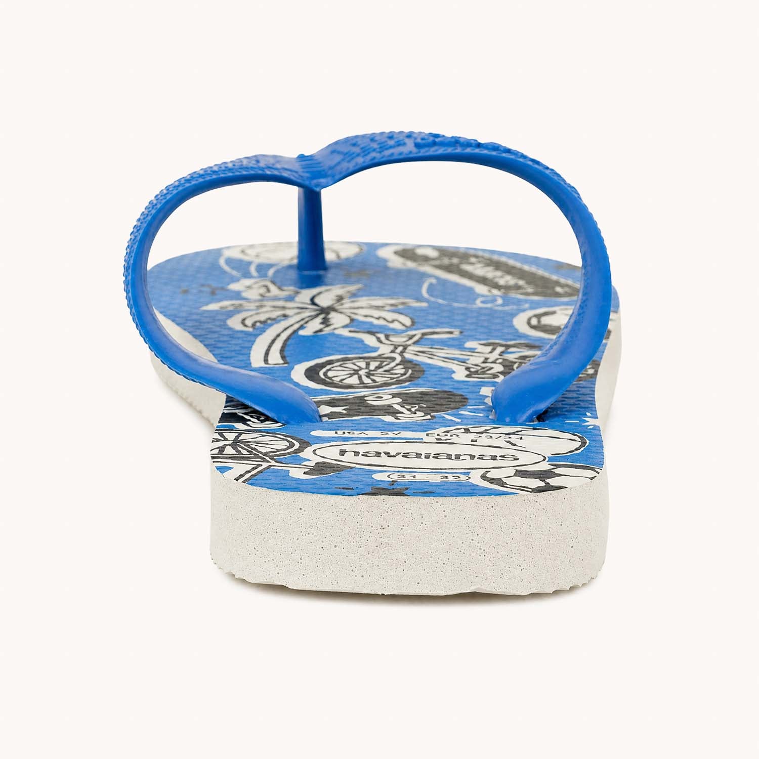Tongs et Crocs Enfant HAVAIANAS KIDS ATHLETIC Bleu
