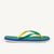 Tongs et Crocs Homme HAVAIANAS BRASIL TWIST Vert