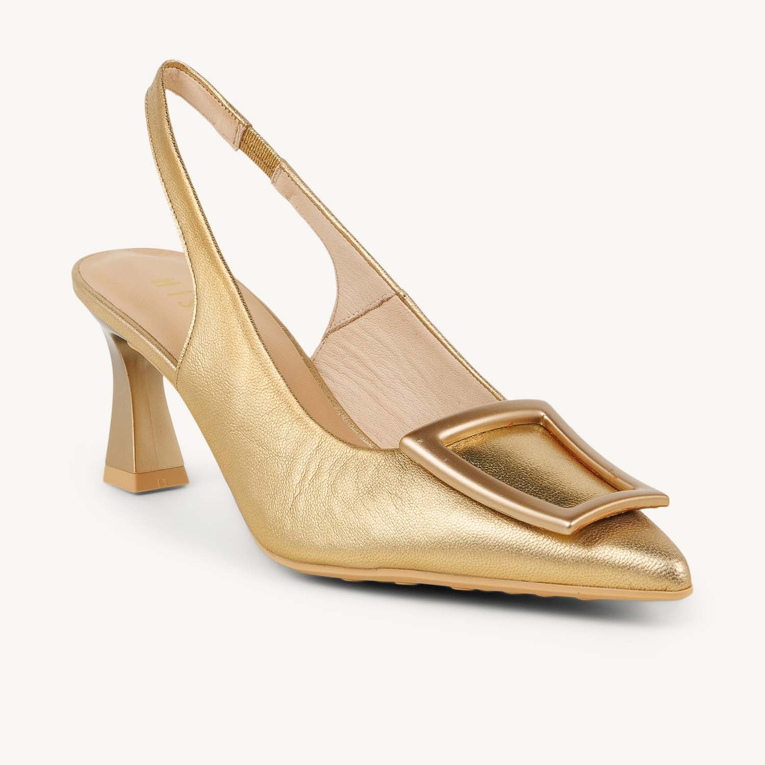 Escarpins & Slingback Femme HISPANITAS HV264850 - HISCERO Or/Bronze