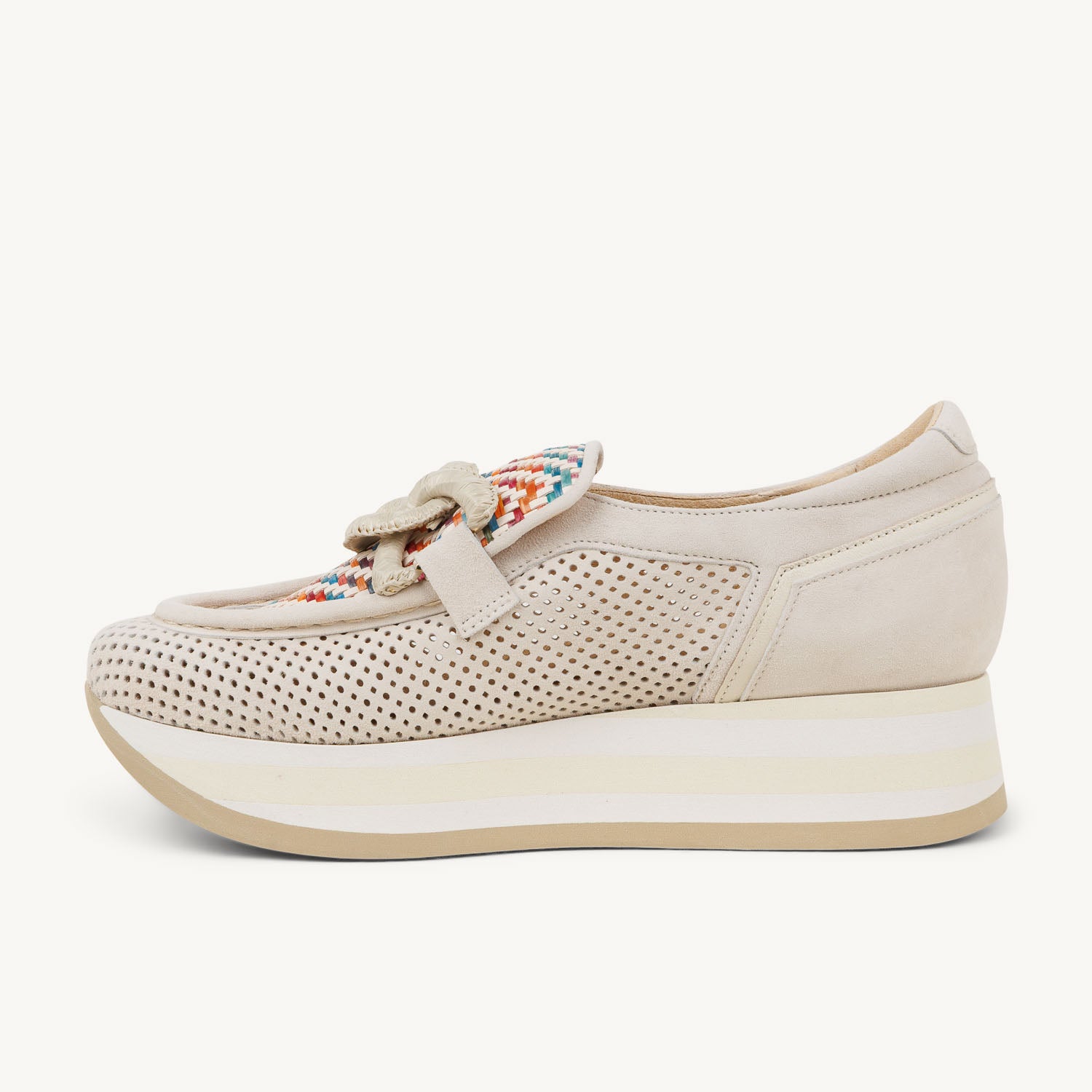 Mocassins Femme SOFTWAVES 7.78.126 - SOFTIOU Beige