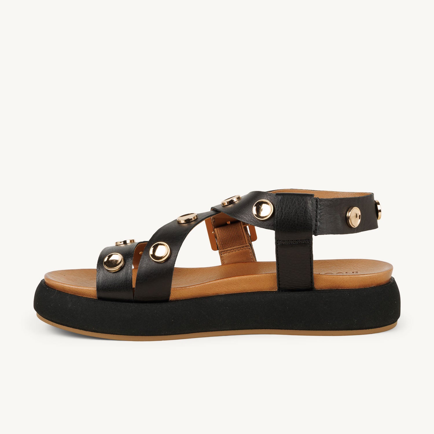 Sandales Femme INUOVO A96060 - INUEBROC Noir