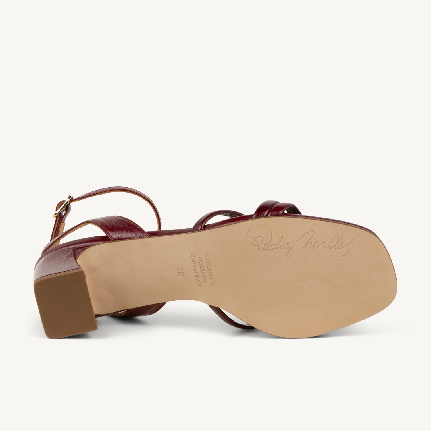 Sandales Femme PEDRO MIRALLES PEDIOUM - 18115 Rouge