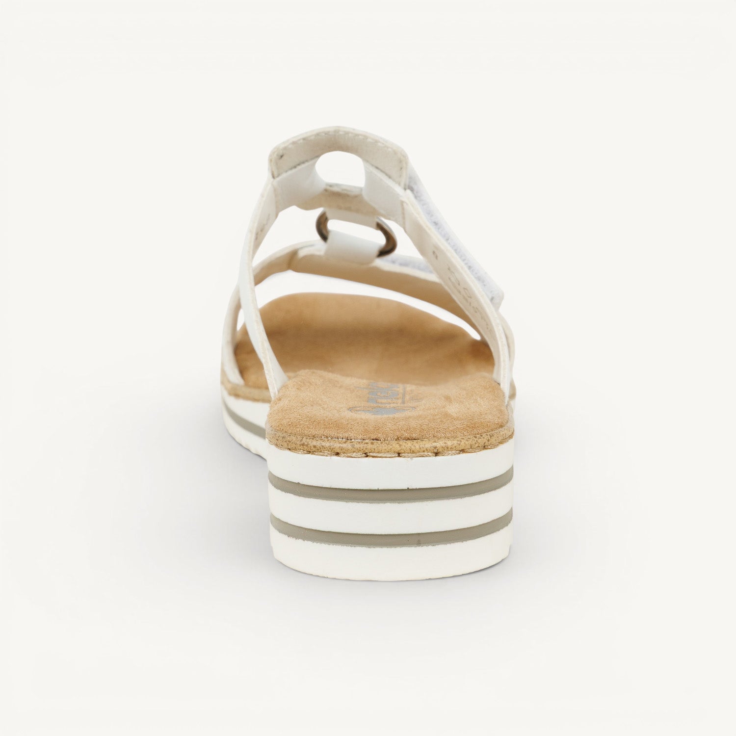 Mules Femme RIEKER V0636 - RIOTO Blanc