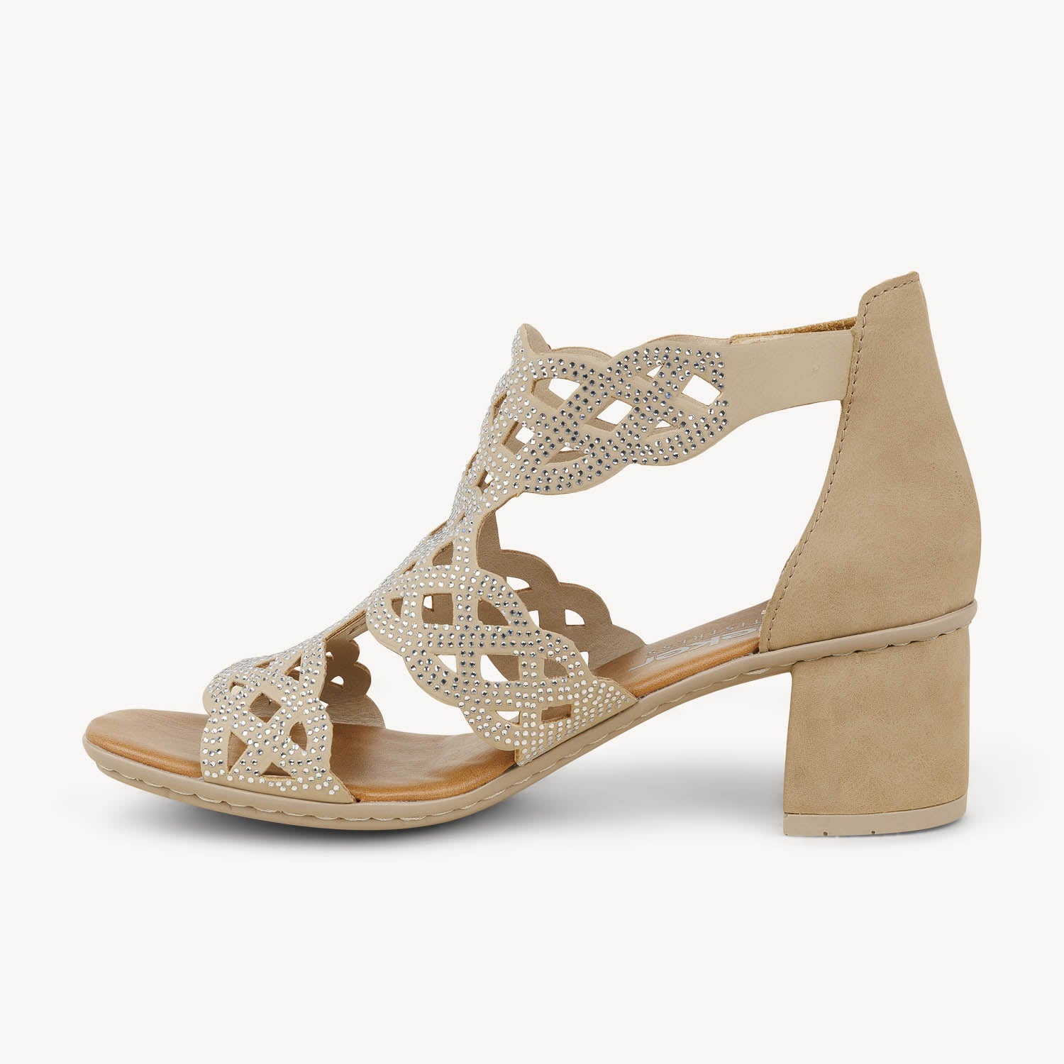 Sandales Femme RIEKER 64773 - RENUK Beige