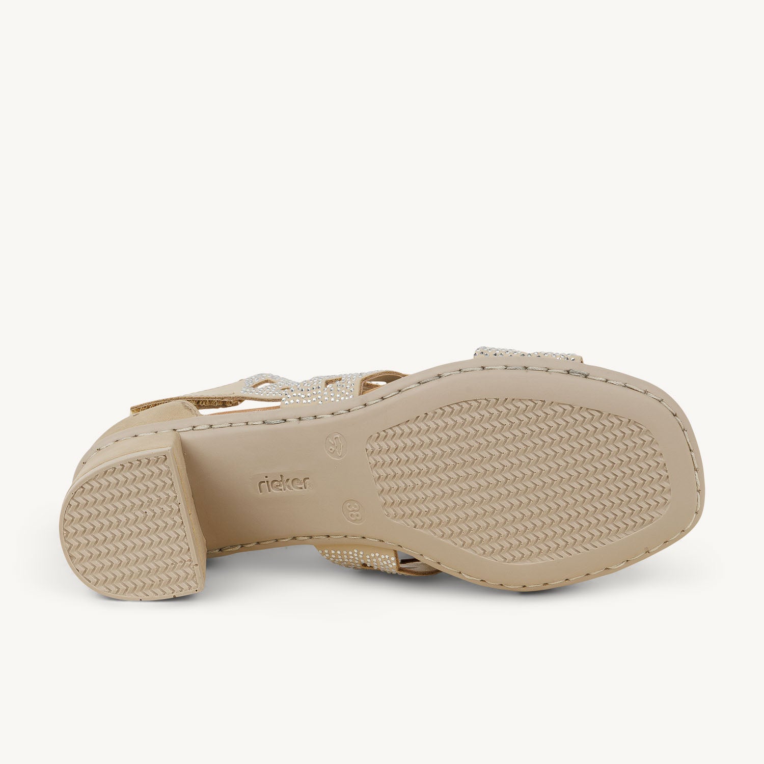 Sandales Femme RIEKER 64773 - RENUK Beige