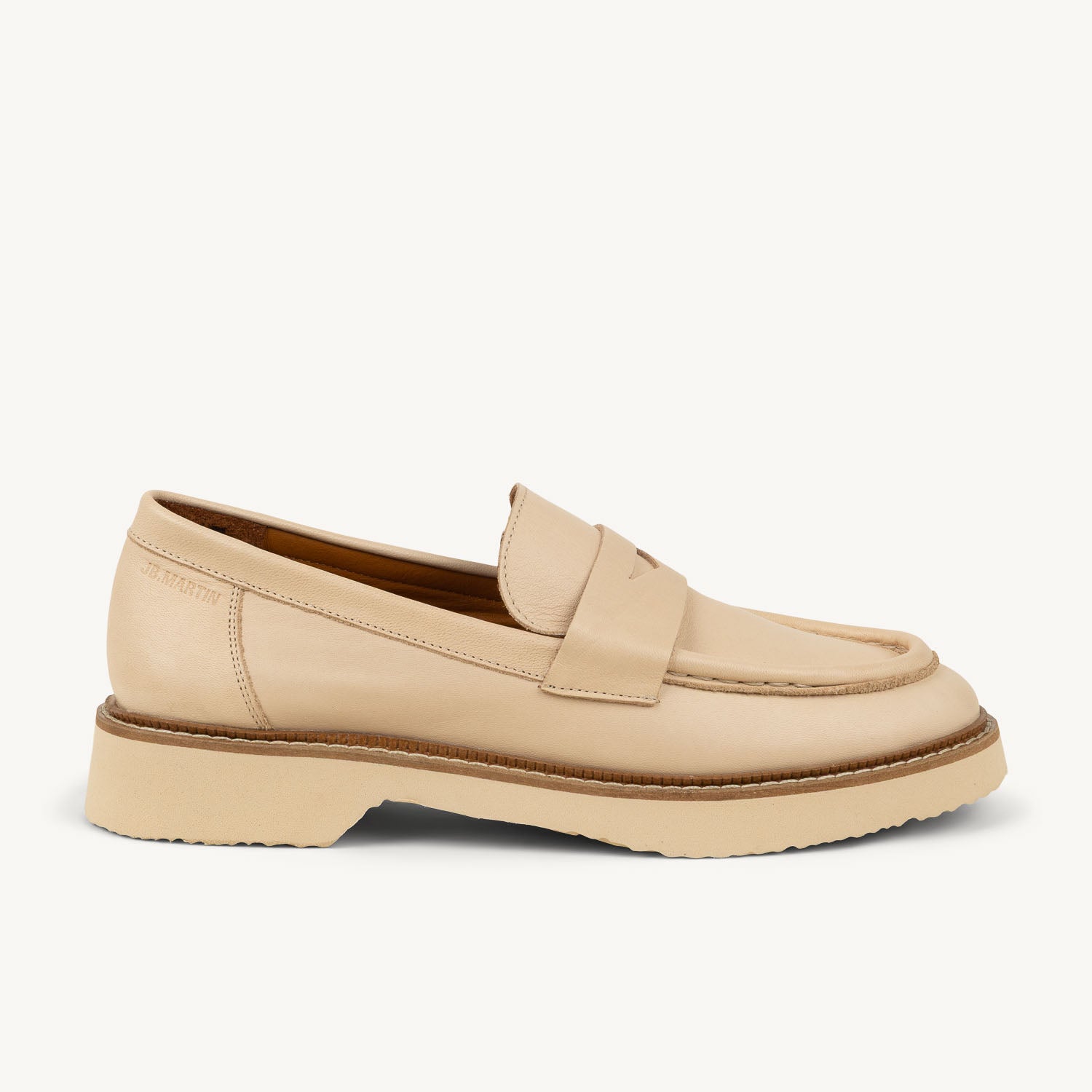 Mocassins Femme JB MARTIN KENYA Beige