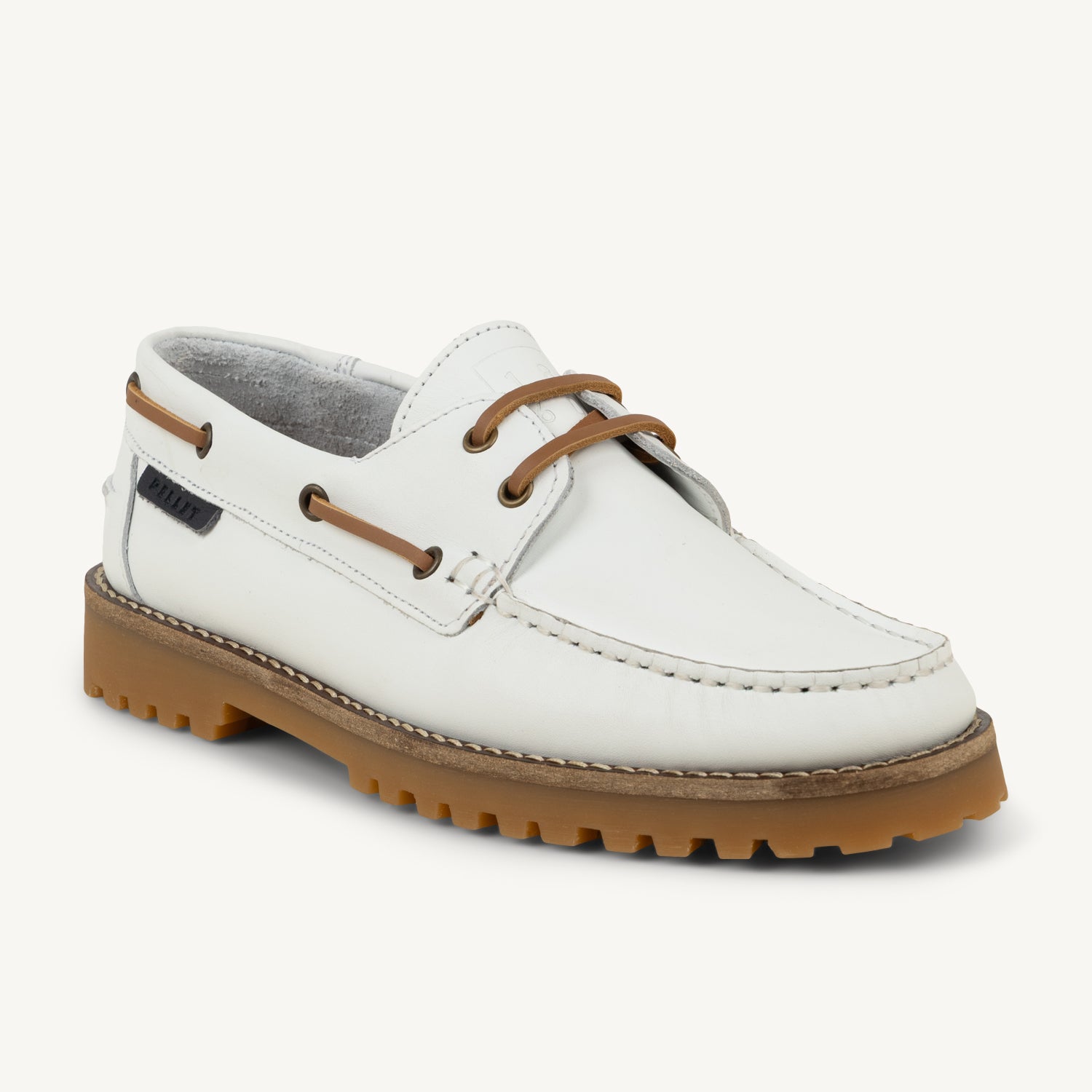 Chaussures bateau Femme CHRISTIAN PELLET OLIVIA Blanc