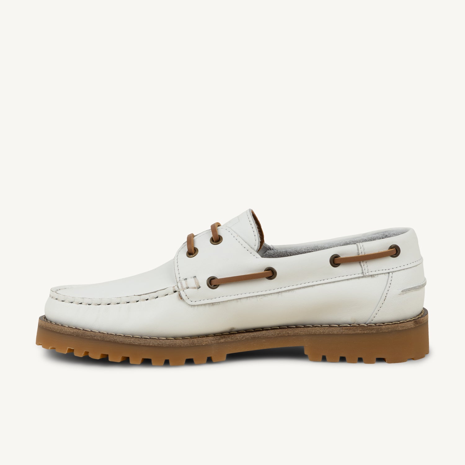 Chaussures bateau Femme CHRISTIAN PELLET OLIVIA Blanc