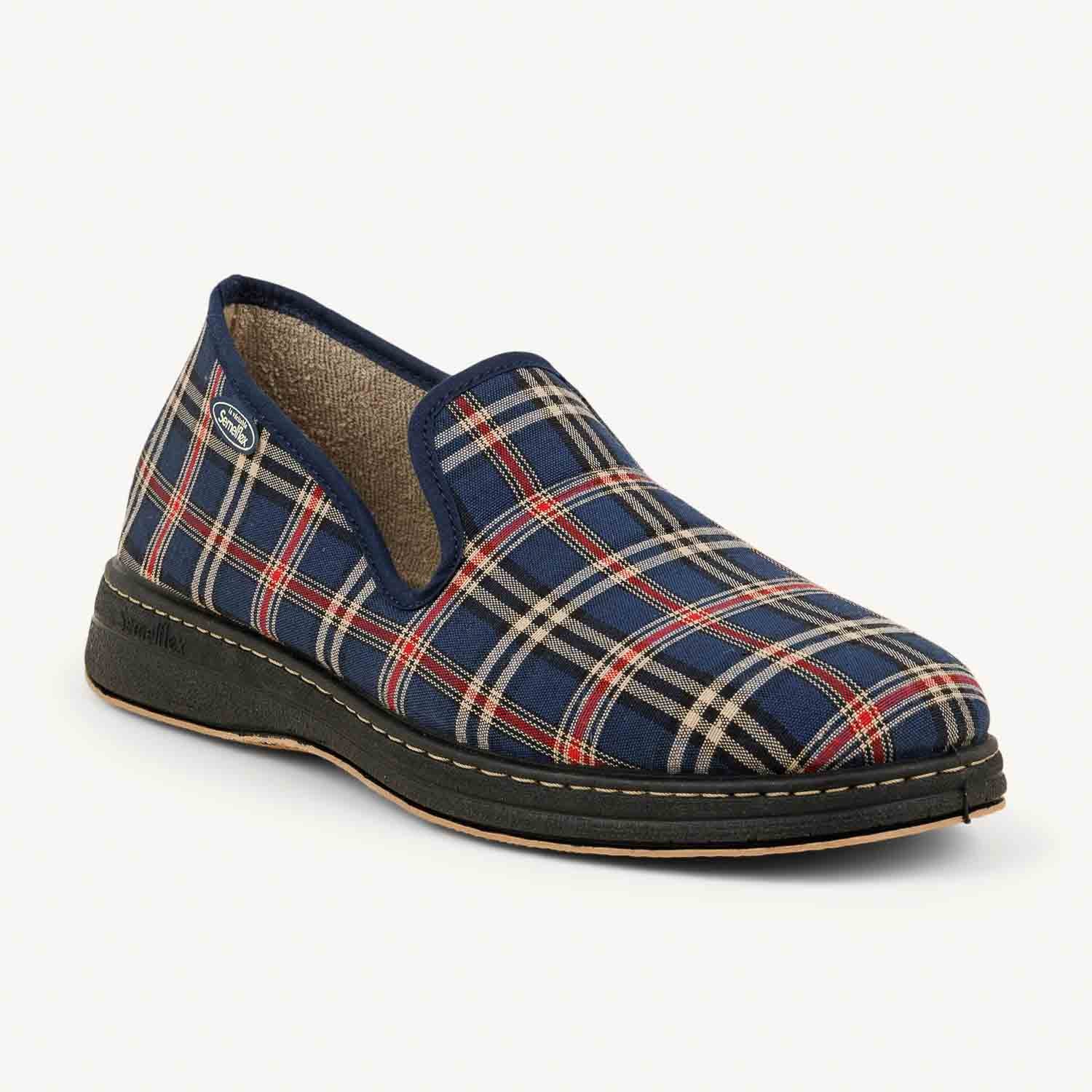 Chaussons Homme SEMELFLEX SUPER HUGO Bleu