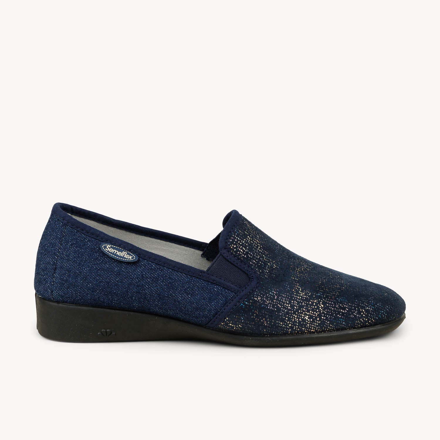 Chaussons Femme SEMELFLEX MARIE COLETTE Bleu