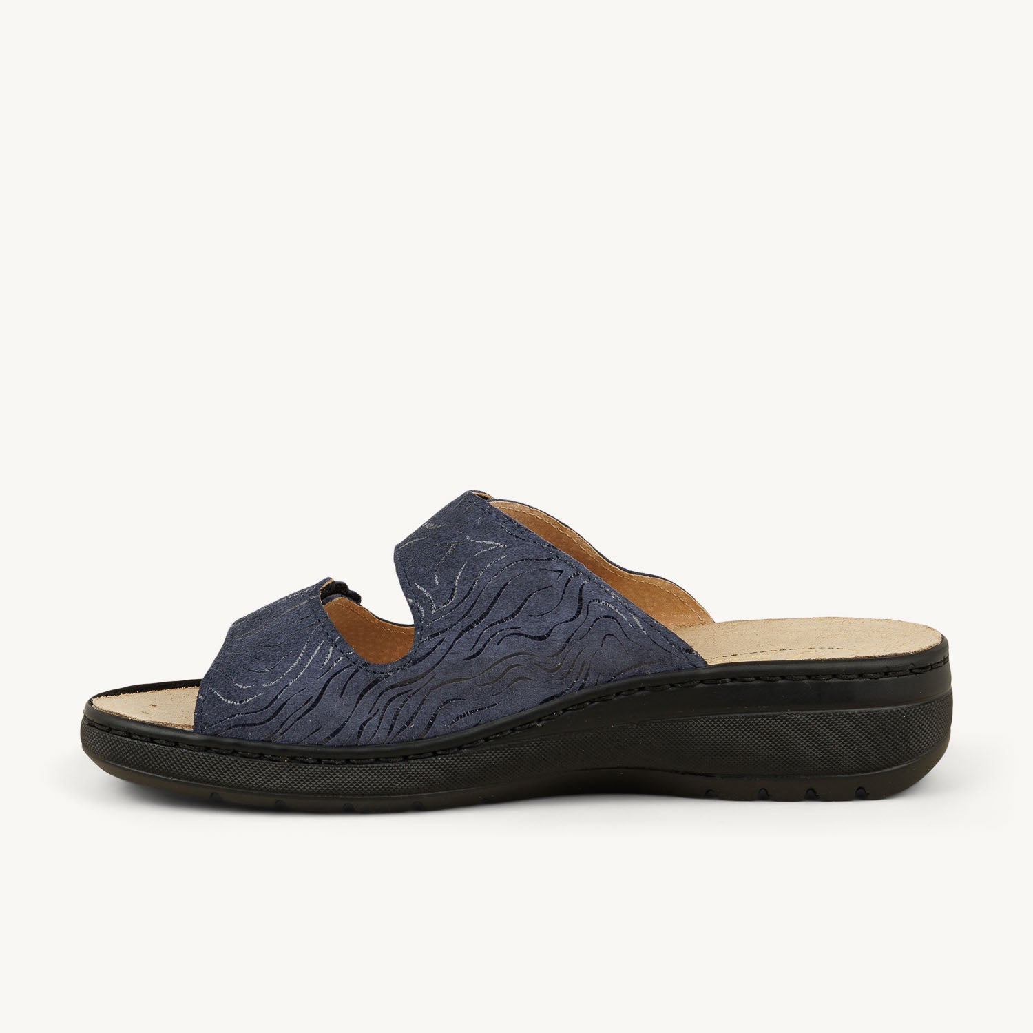Mules Femme SEMELFLEX GRAZIELLA 3 Bleu