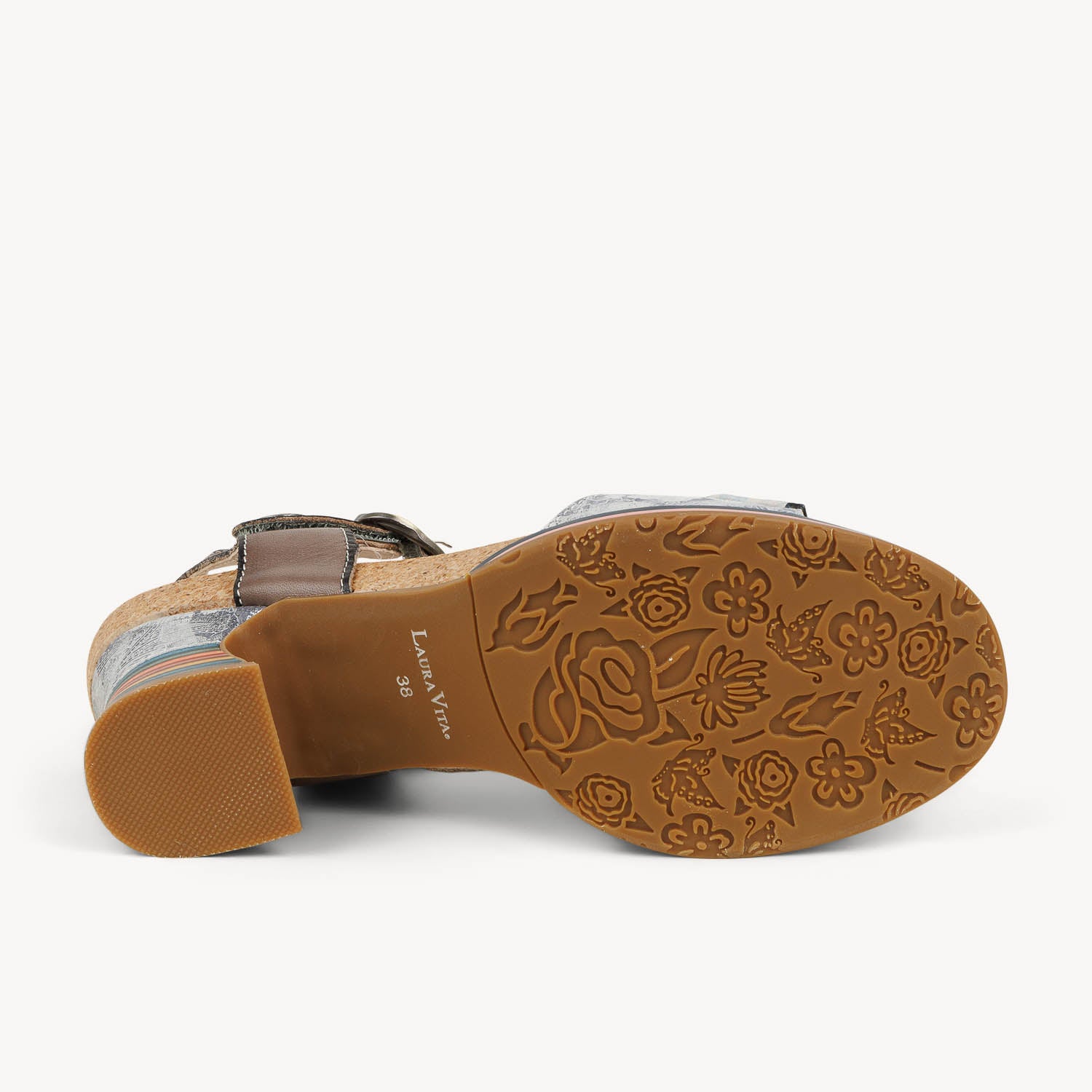 Sandales Femme LAURA VITA DECBYO Gris