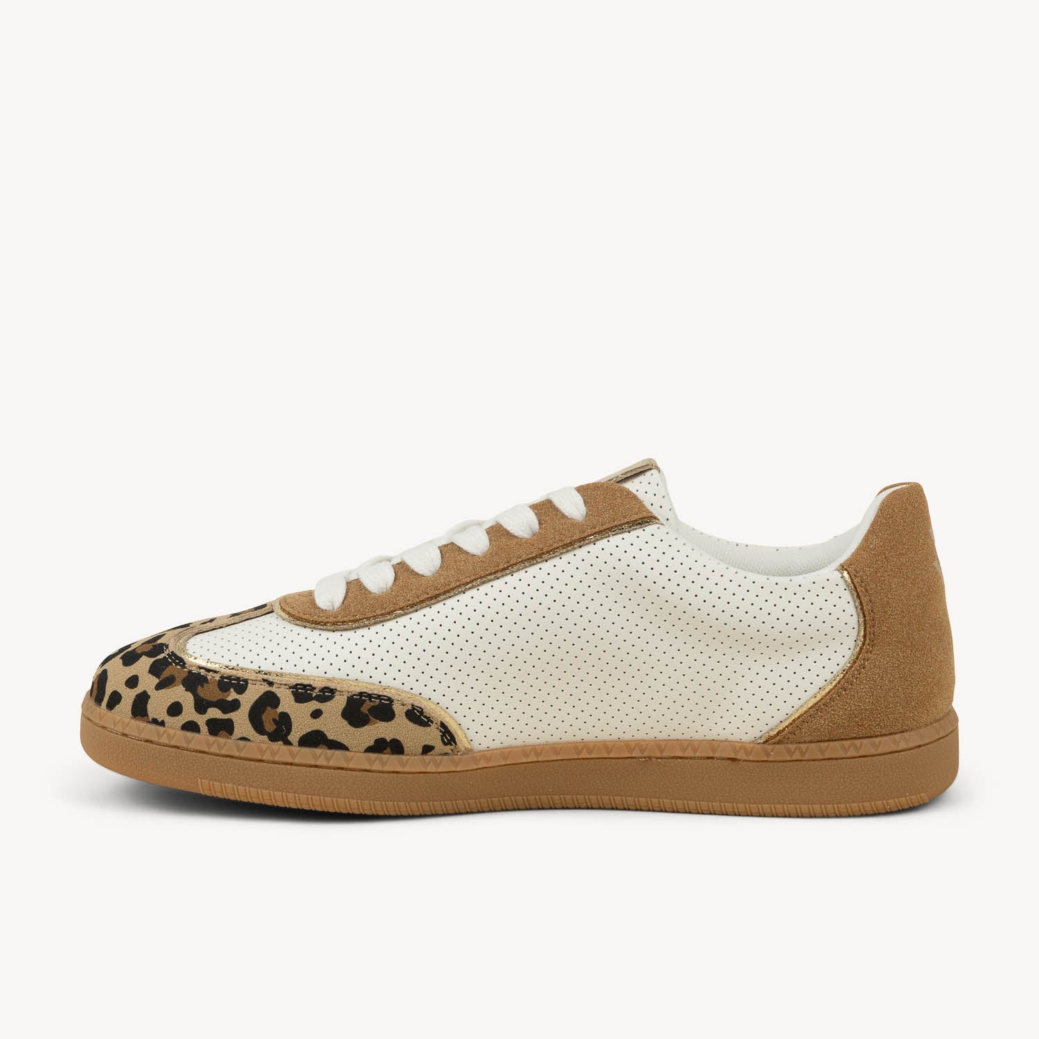 Baskets Femme VANESSA WU BK2843  AURA INITIALE Blanc