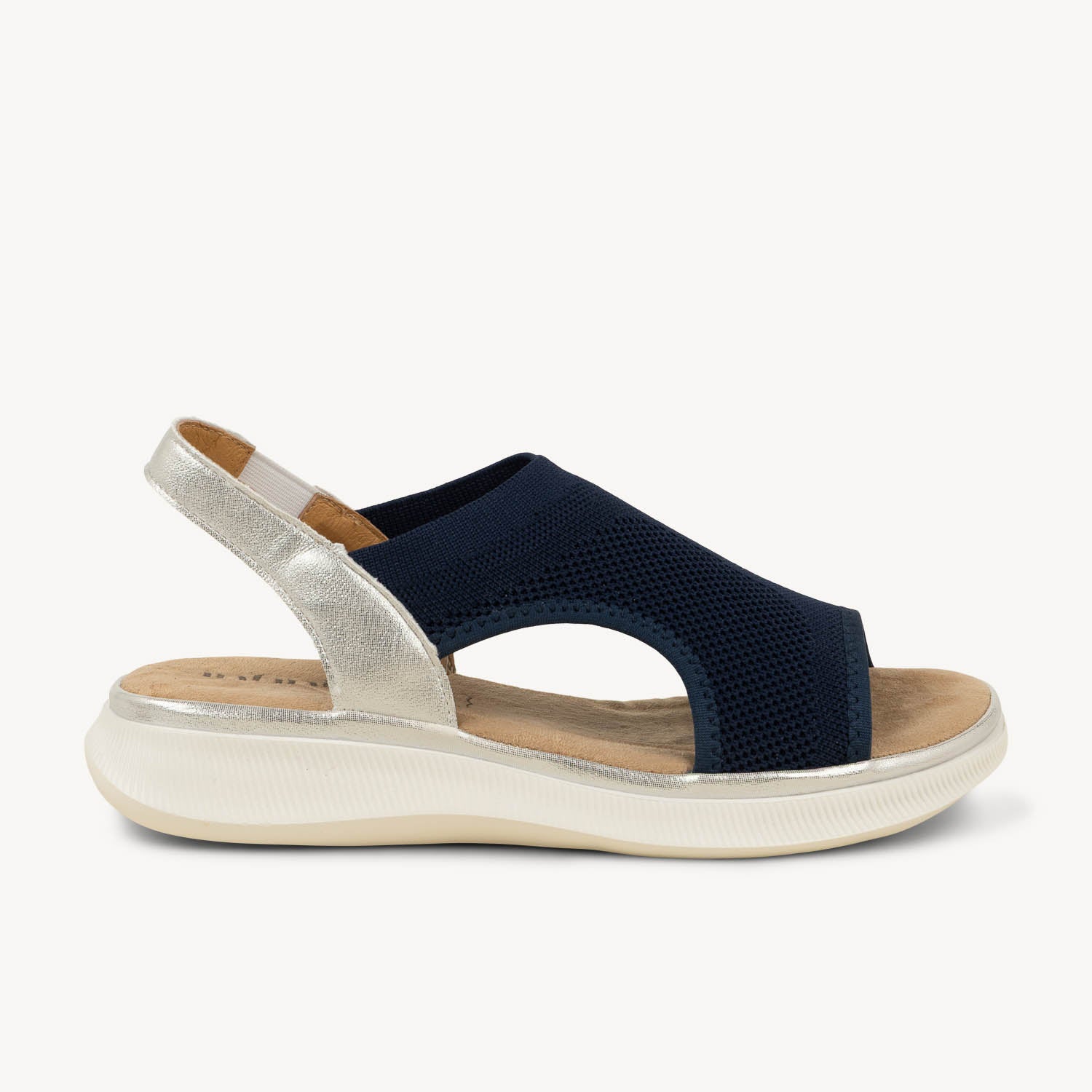 Sandales Femme INFINI KNIT Bleu