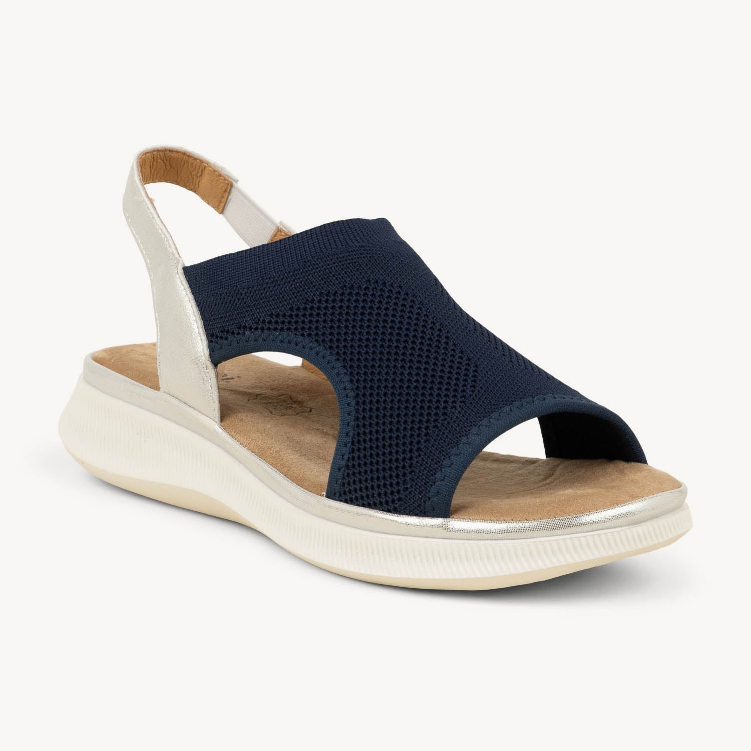 Sandales Femme INFINI KNIT Bleu