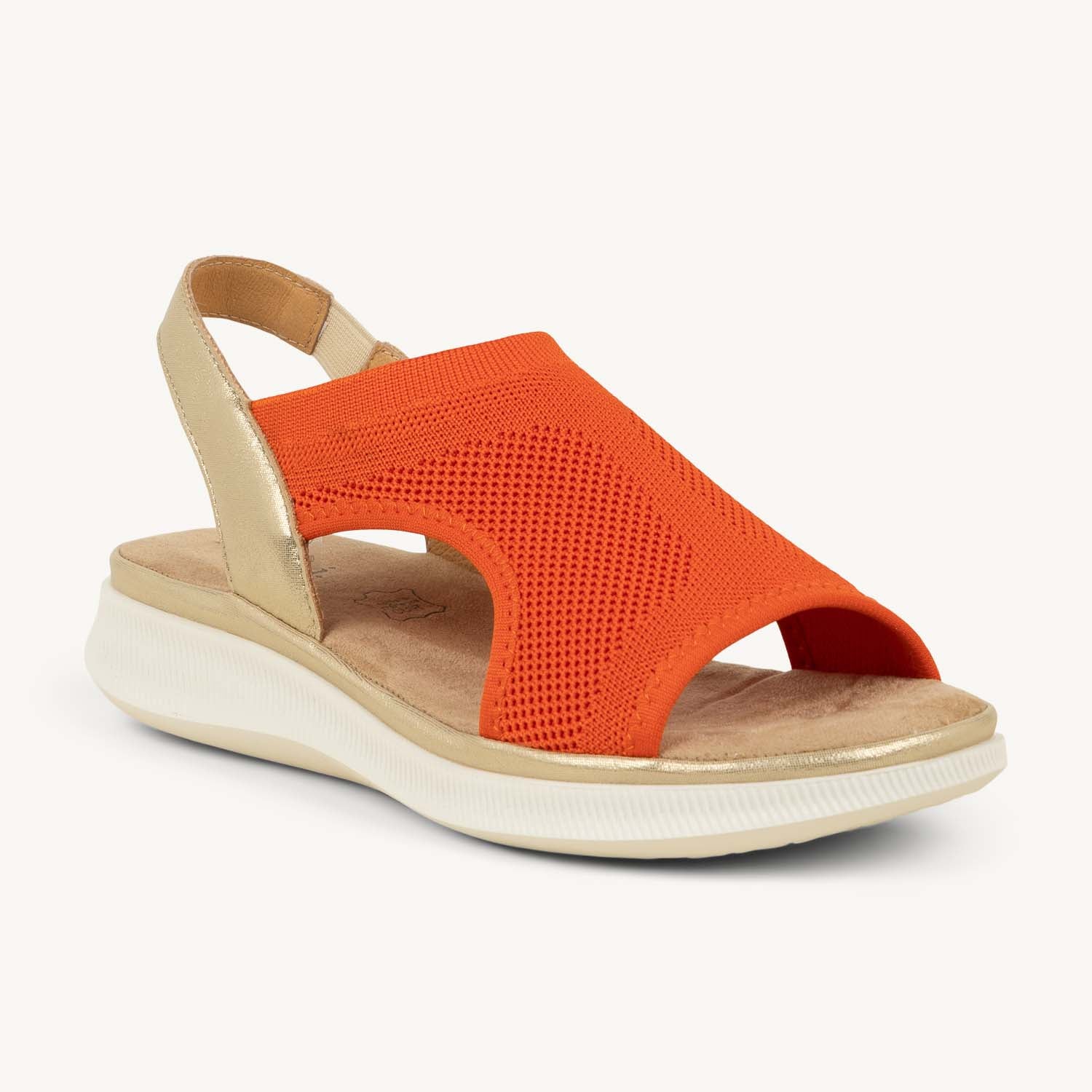 Sandales Femme INFINI KNIT Orange