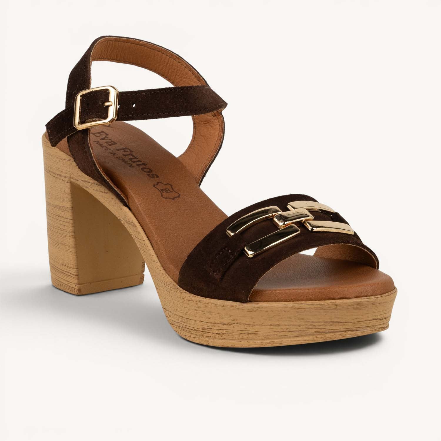 Sandales Femme EVA FRUTOS EVATY Marron