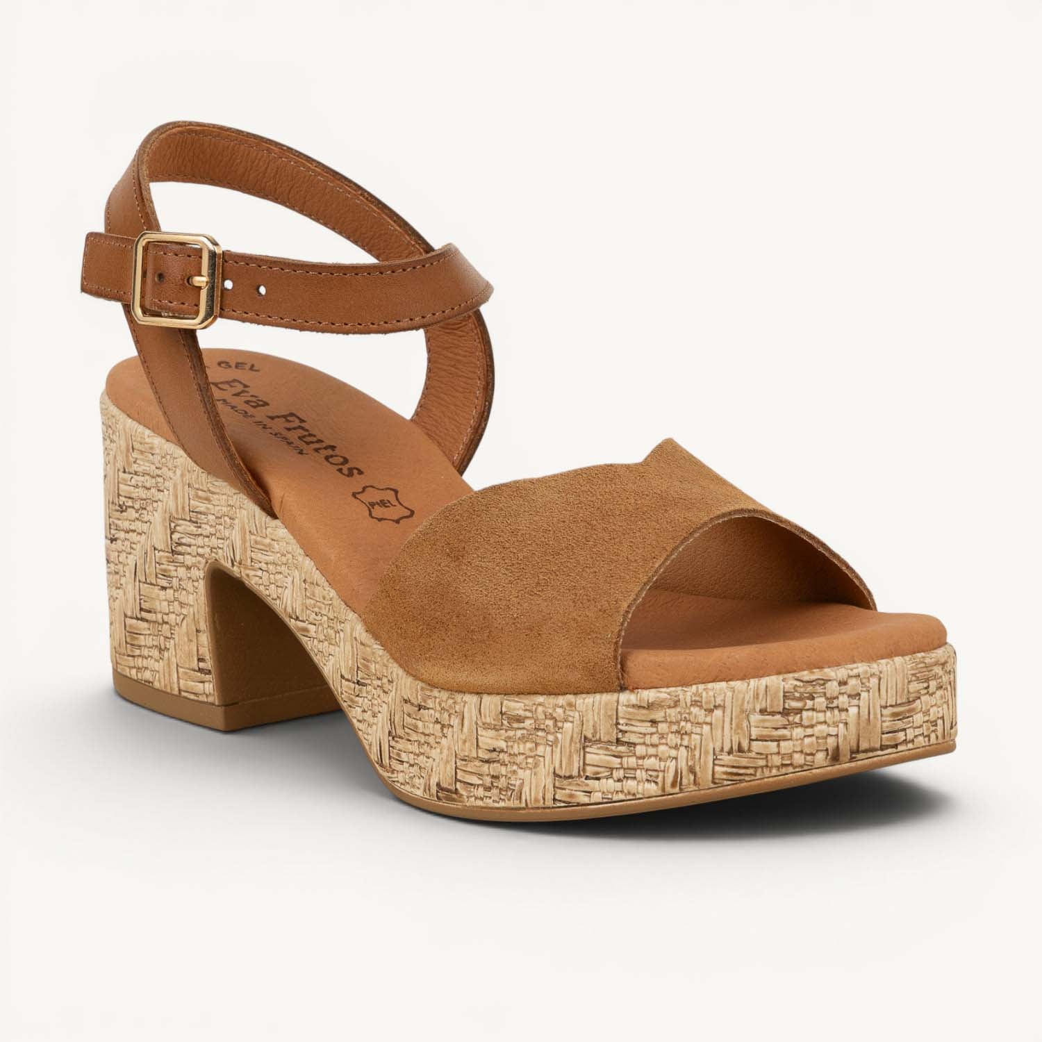 Sandales Femme EVA FRUTOS EVONO Marron
