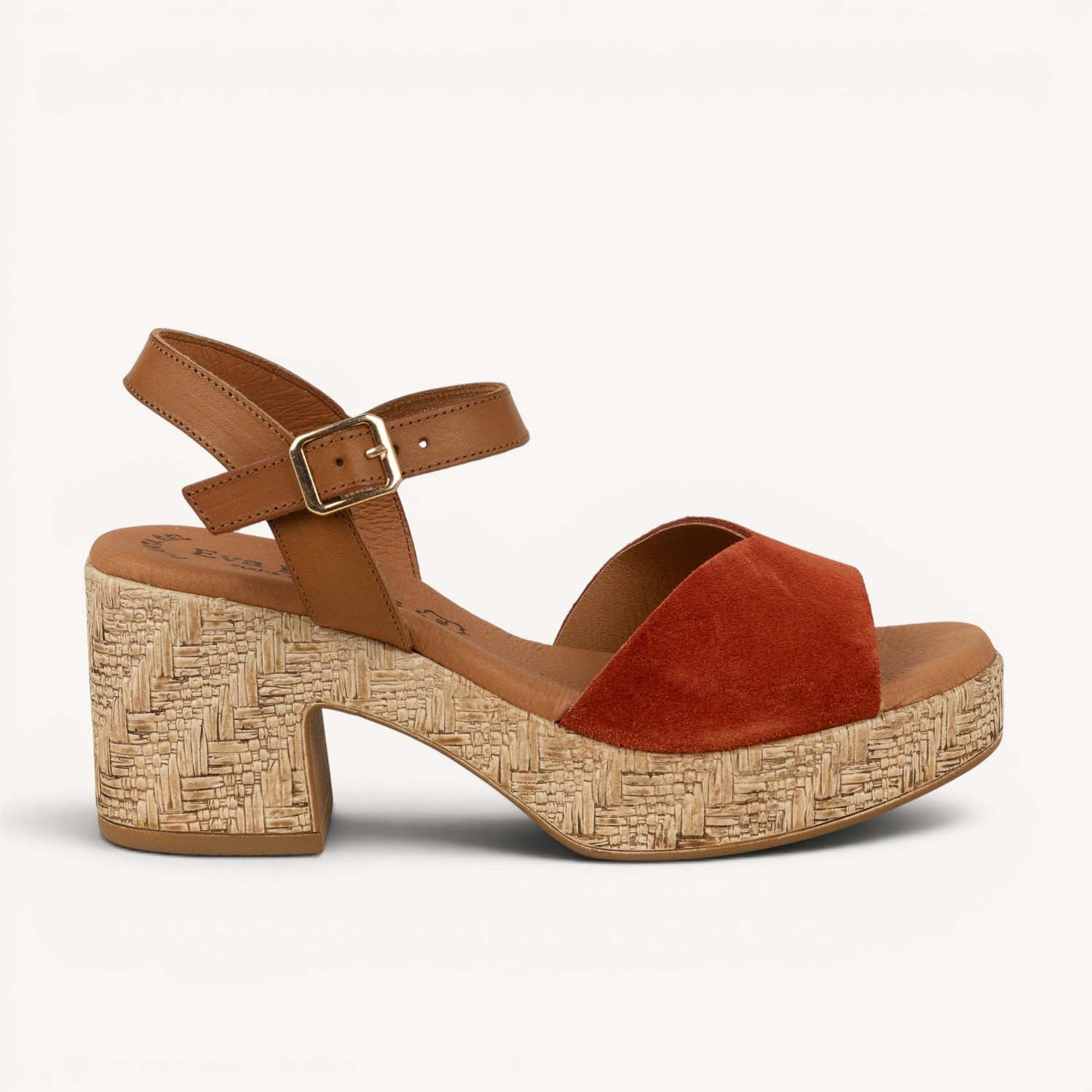 Sandales Femme EVA FRUTOS EVONO Orange