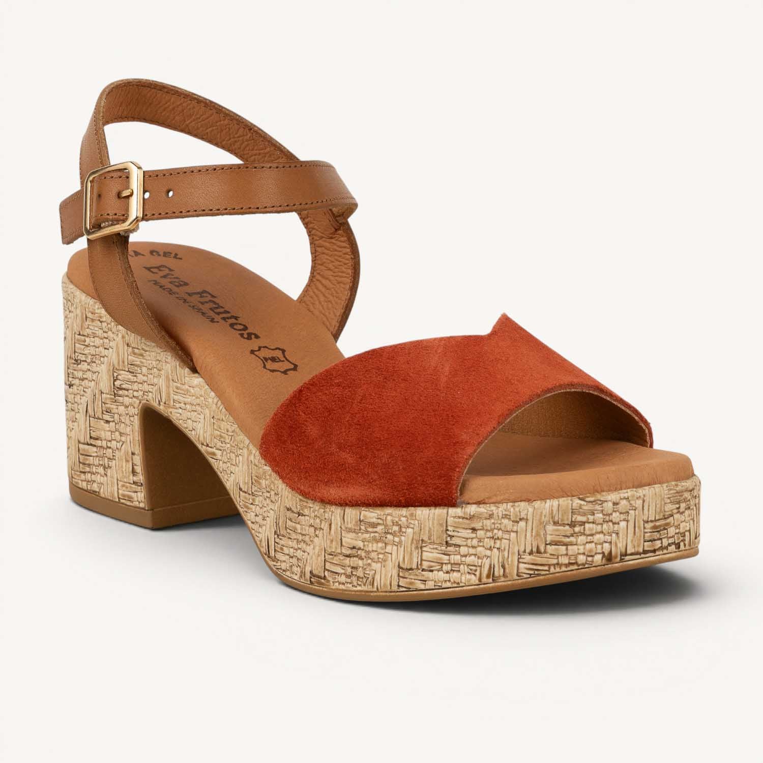 Sandales Femme EVA FRUTOS EVONO Orange