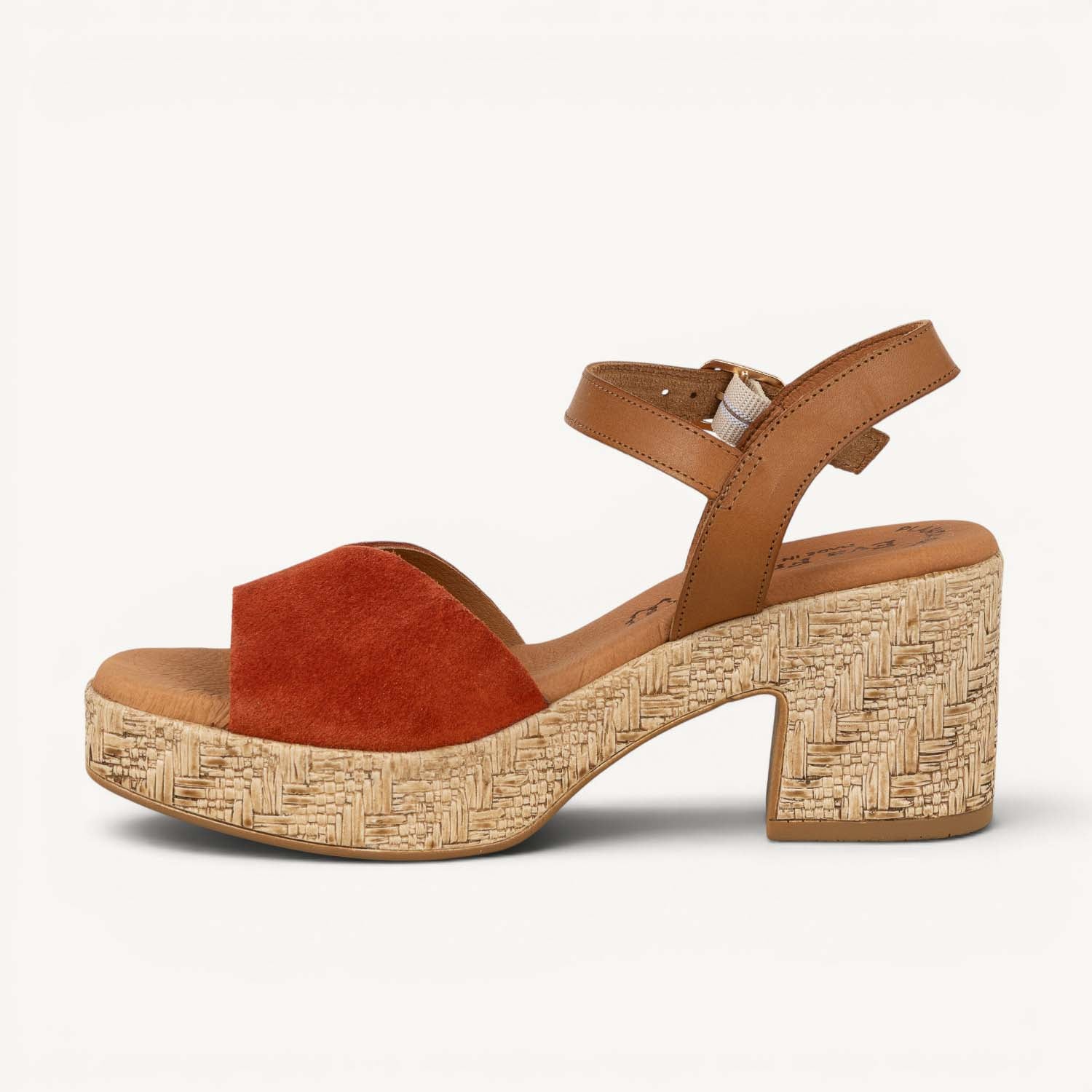 Sandales Femme EVA FRUTOS EVONO Orange