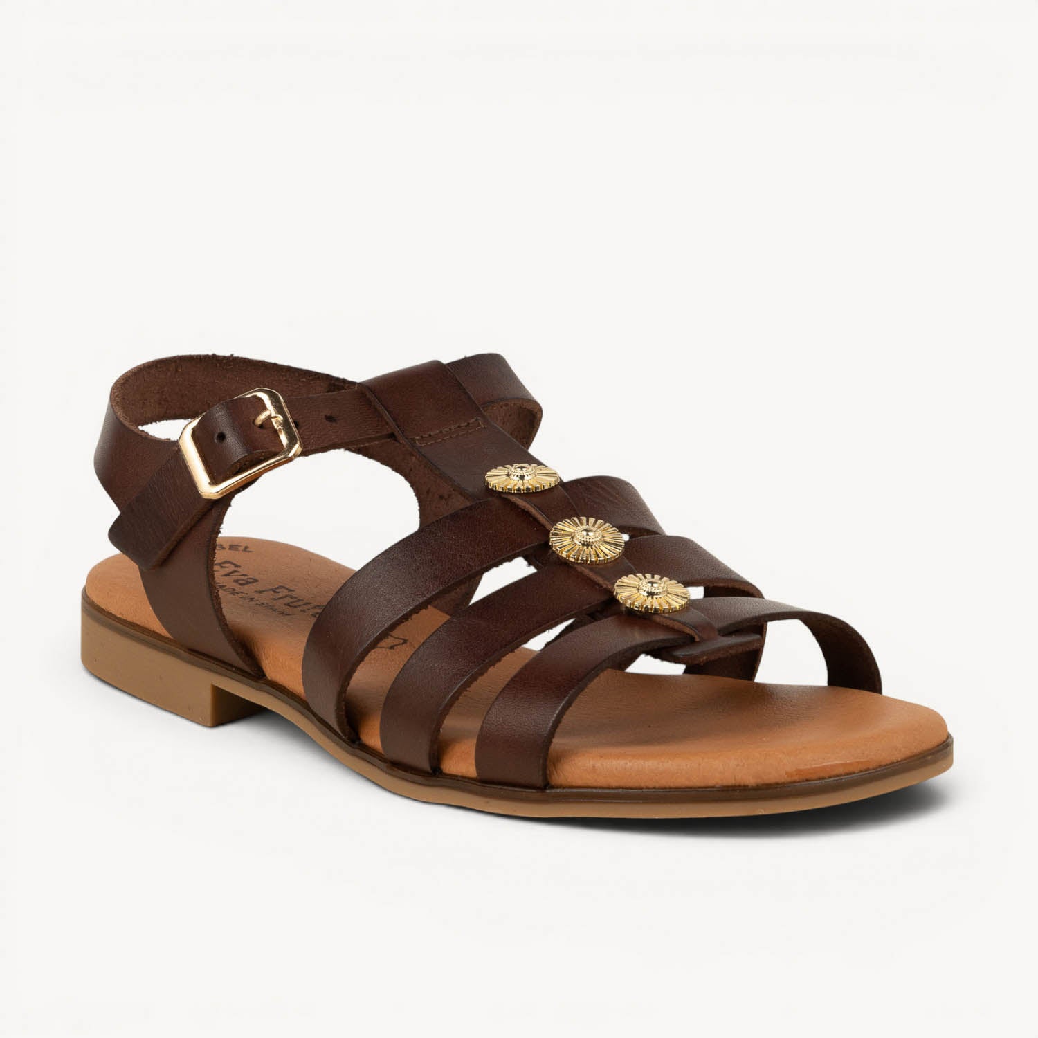 Sandales Femme EVA FRUTOS 3023 - EVACHOC Marron