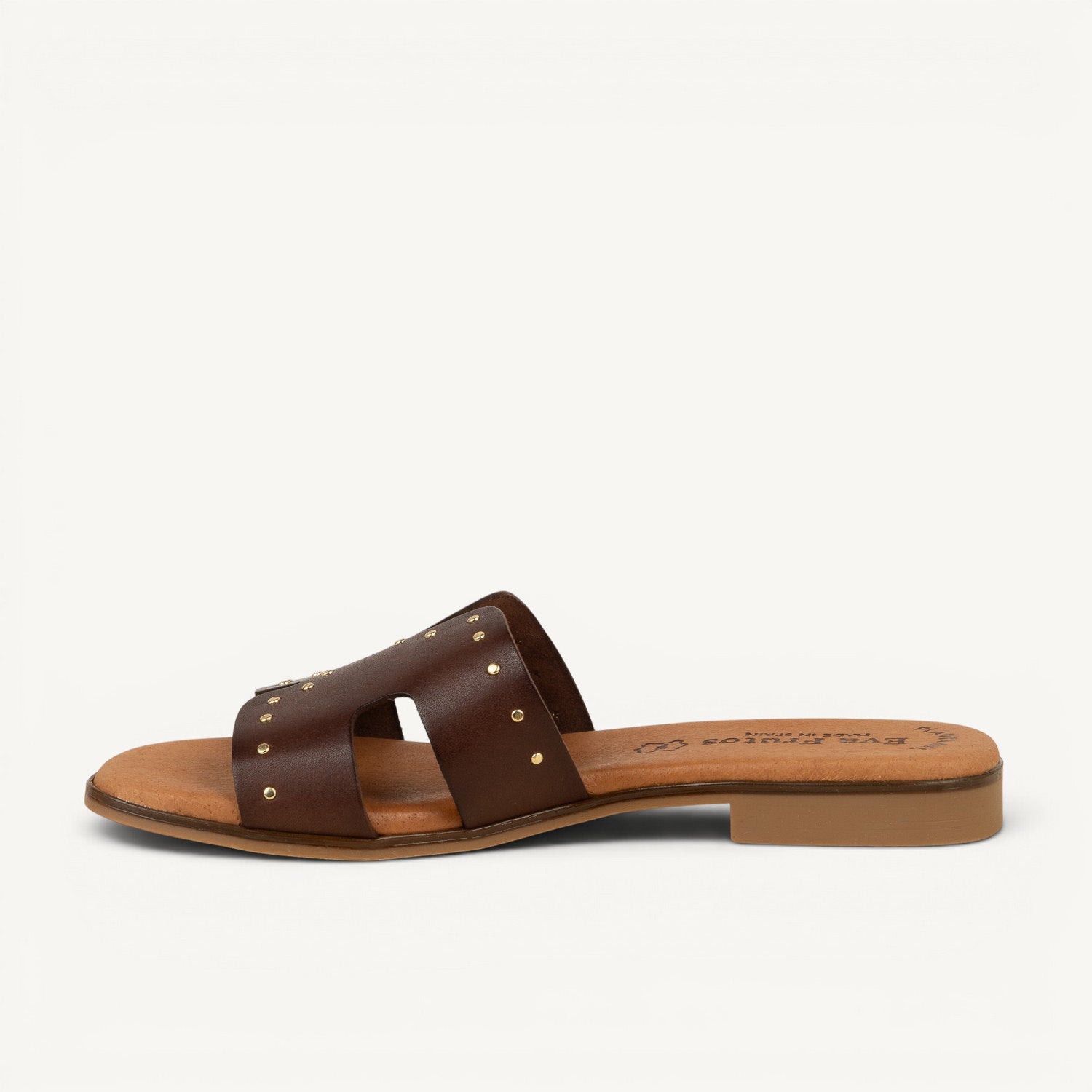 Mules Femme EVA FRUTOS 3054 - EVIDENT Marron