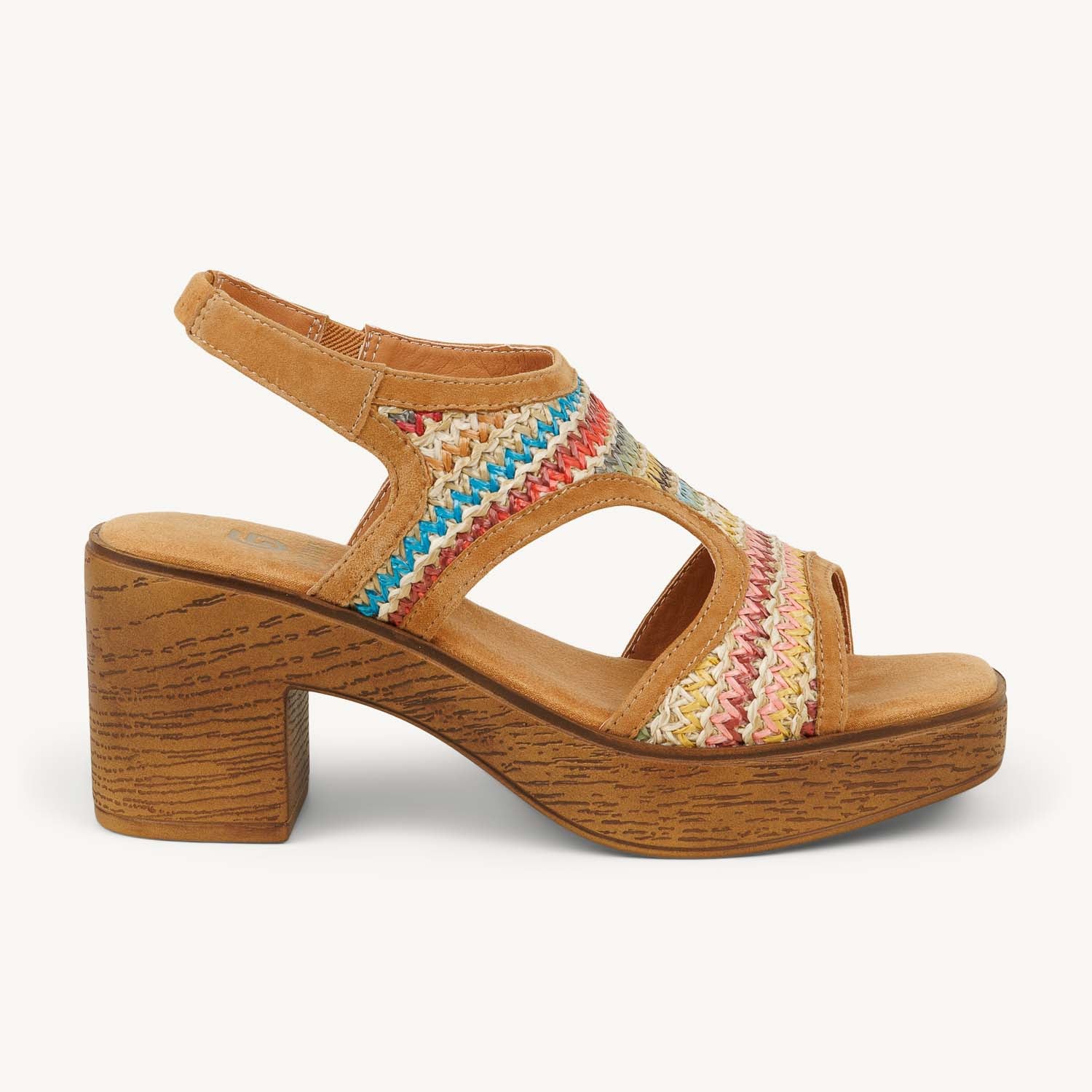 Sandales Femme FUGITIVE OMILY Multicolore